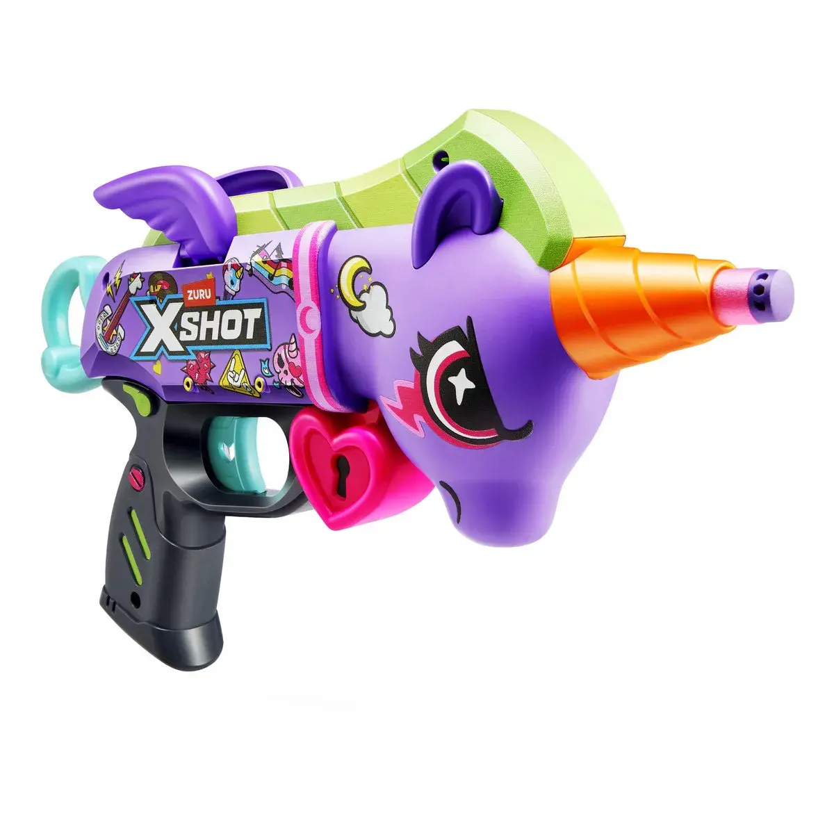 Швидкострільний бластер X-Shot Purple Blastercorn (36882R)