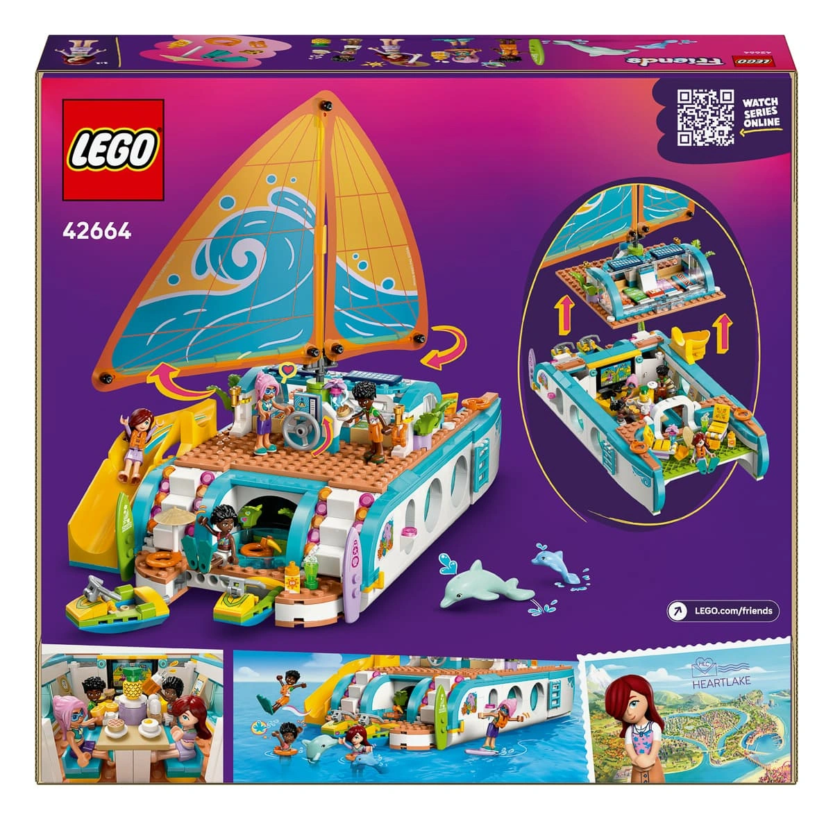LEGO Friends Пригоди на туристичному човні 42664 — фото 10