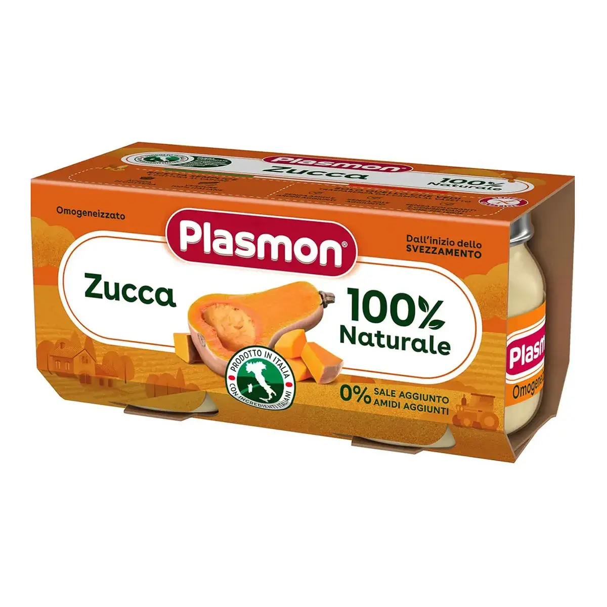 Пюре Plasmon Гарбуз 2х80 г