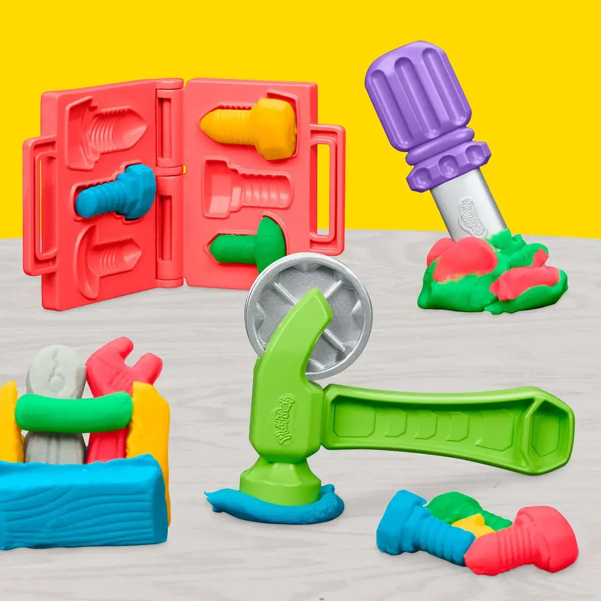 Набір для творчості Play-Doh Верстак для штампування та розпилювання, F9141 — фото 3