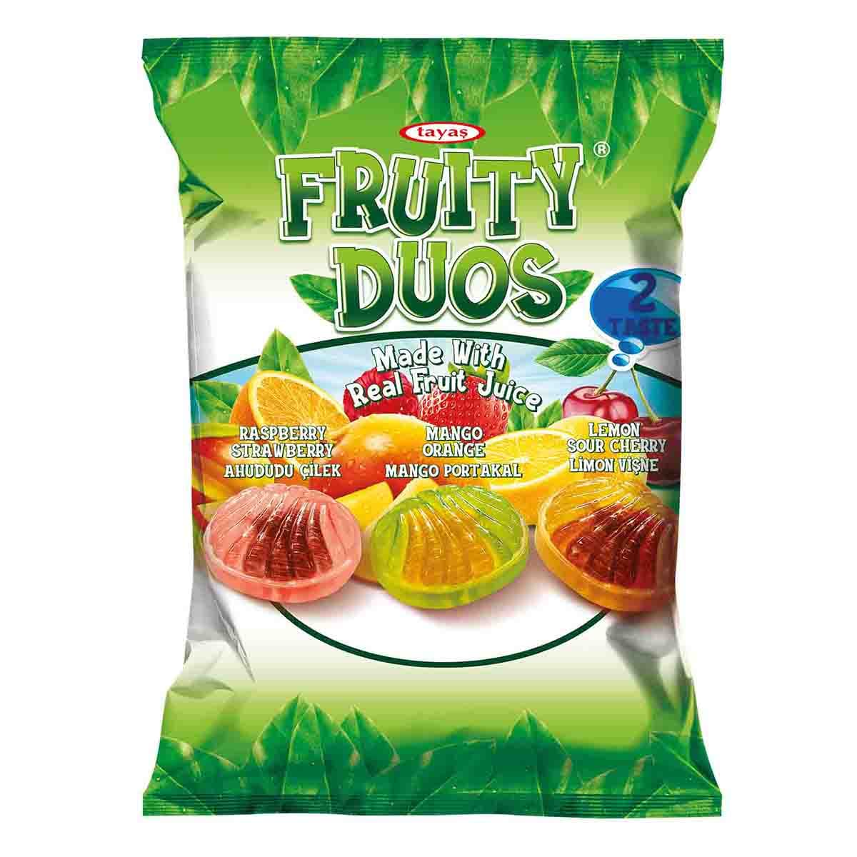 Цукерки Tayas Fruity Duos 90 г