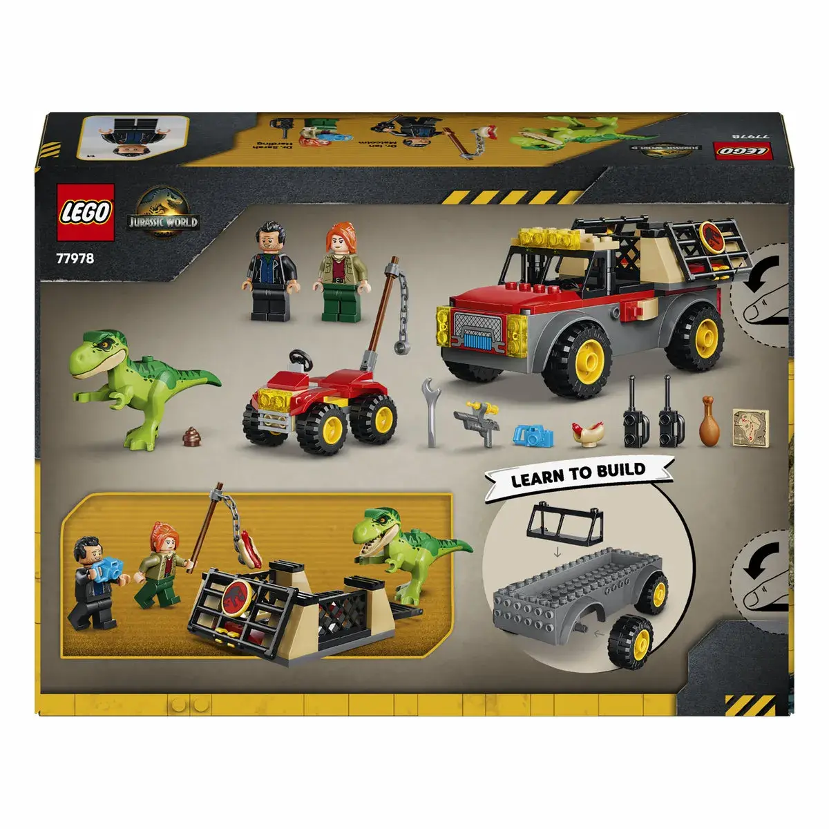 LEGO Jurassic World Вантажівка для перевезення молодого тиранозавра 77978 — фото 9