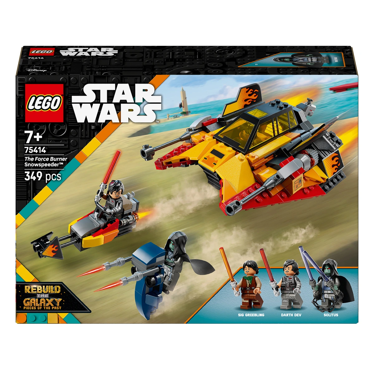 LEGO Star Wars The Force Burner Сніговий винищувач 75414