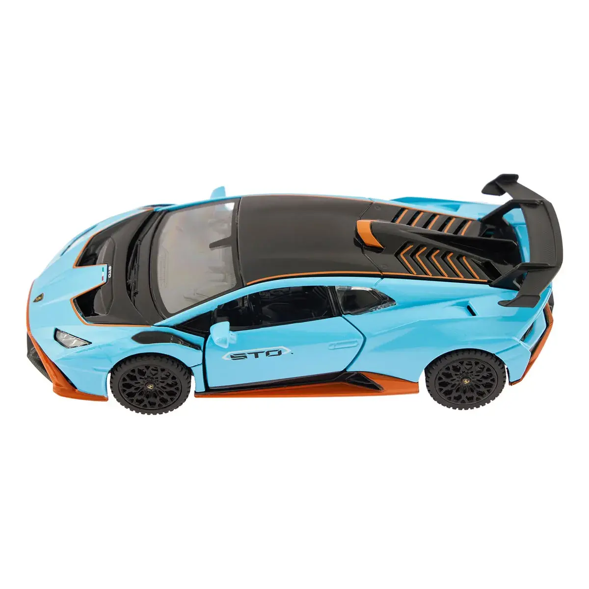 Машинка Rastar Lamborghini Huracan STO 1:32 блакитний (4540079) — фото 3