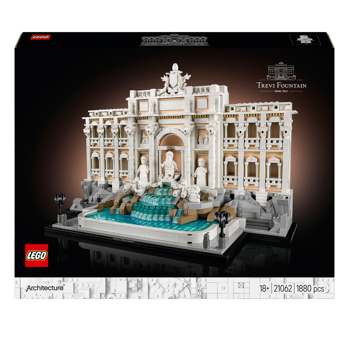 LEGO Architecture Фонтан Треві 21062