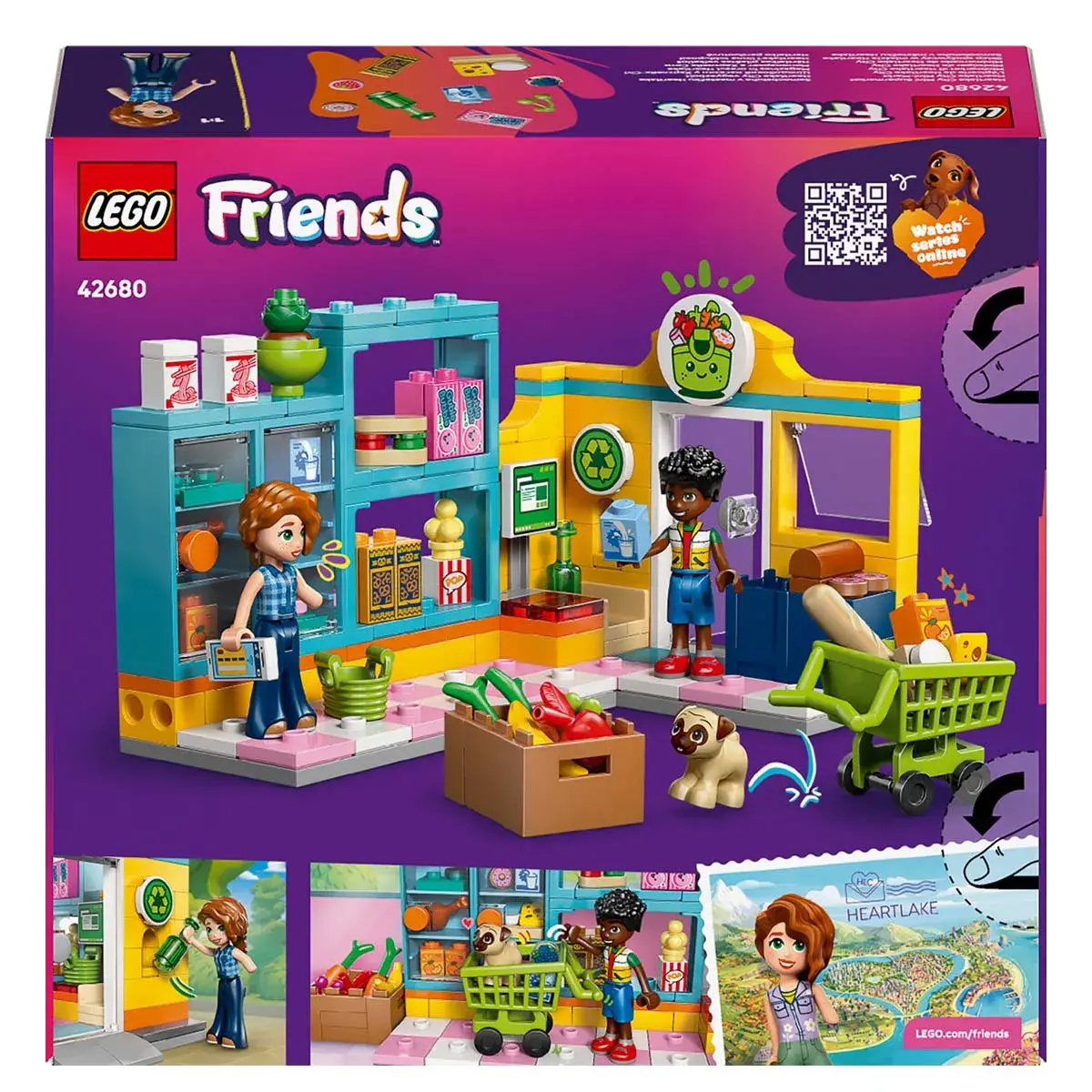 LEGO Friends Цілодобовий магазин у Хартлейк-Сіті 42680 — фото 23