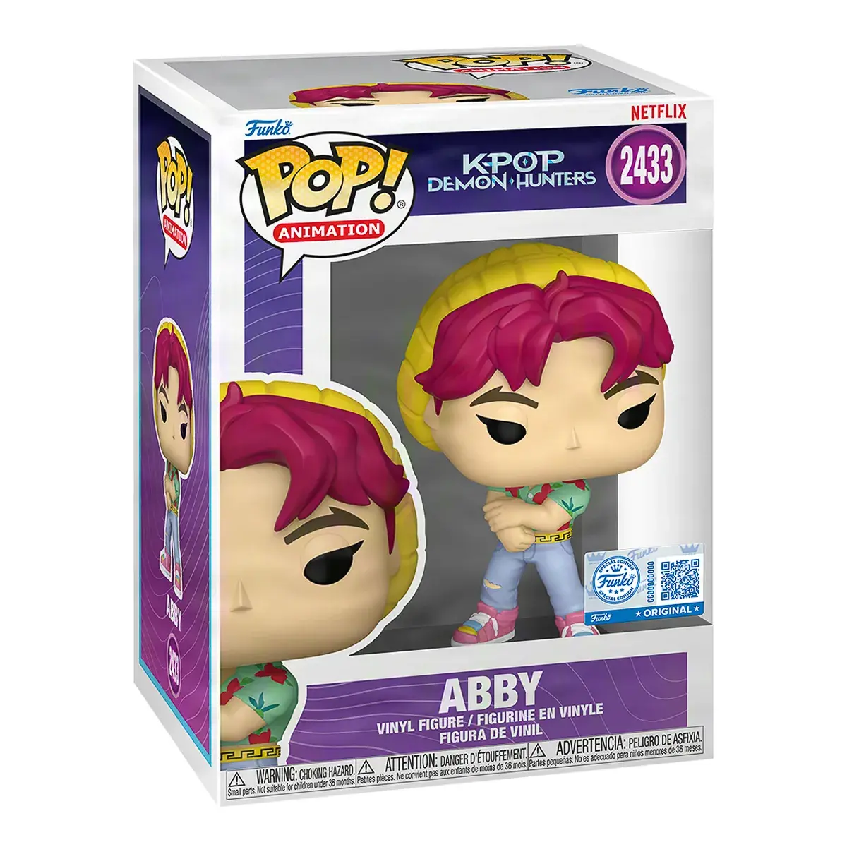 Фігурка Funko POP! Кейпоп-мисливиці на демонів S2 Еббі (95802)