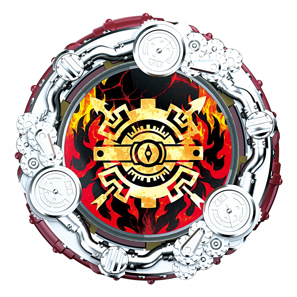 Набір Infinity Nado VII Power Battle Set Громовий Мисливець Тіней та Вогняне Колесо Вибуху (EU664180) — фото 13