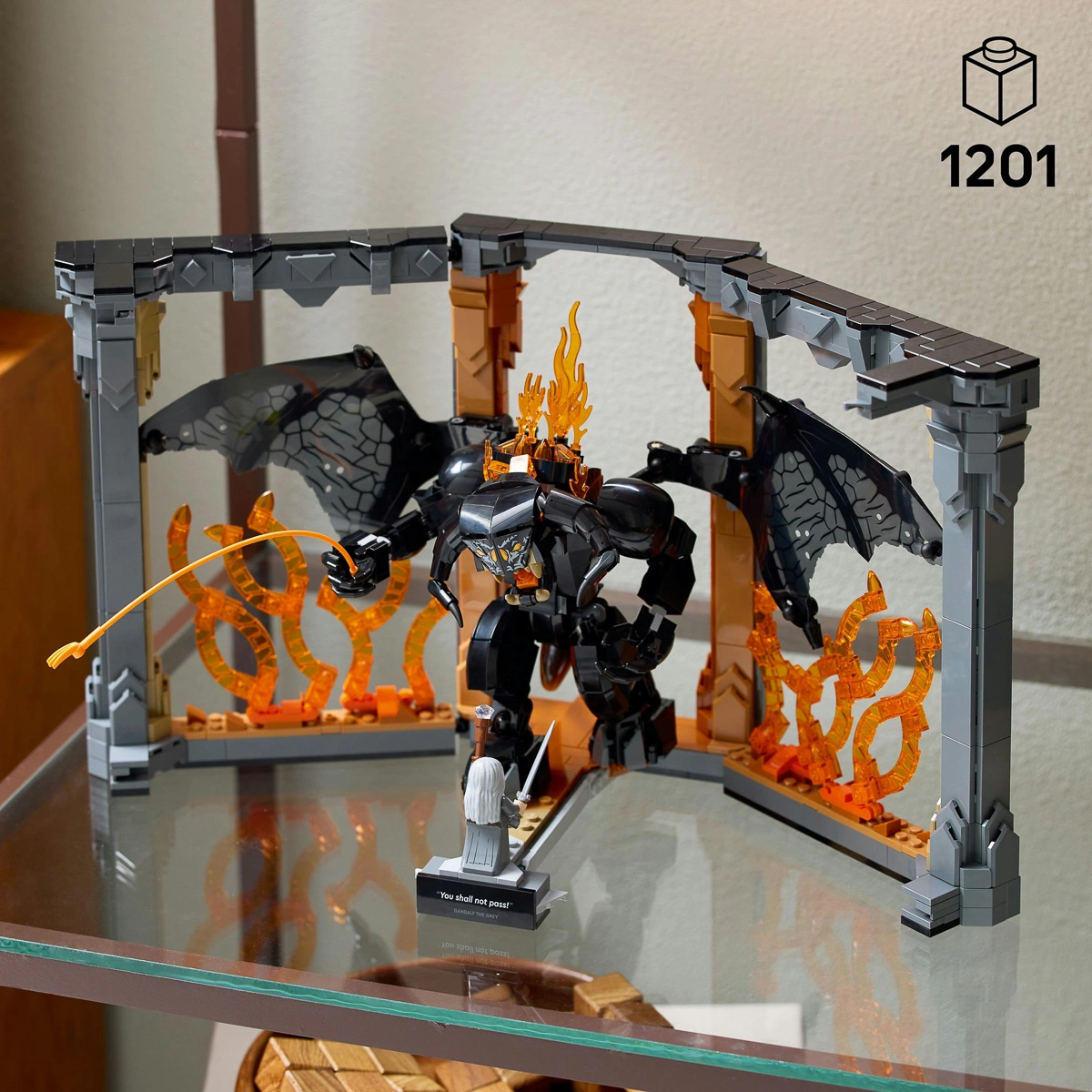LEGO ICONS Володар перснів: Балроґ. Книжковий куточок 10367 — фото 11