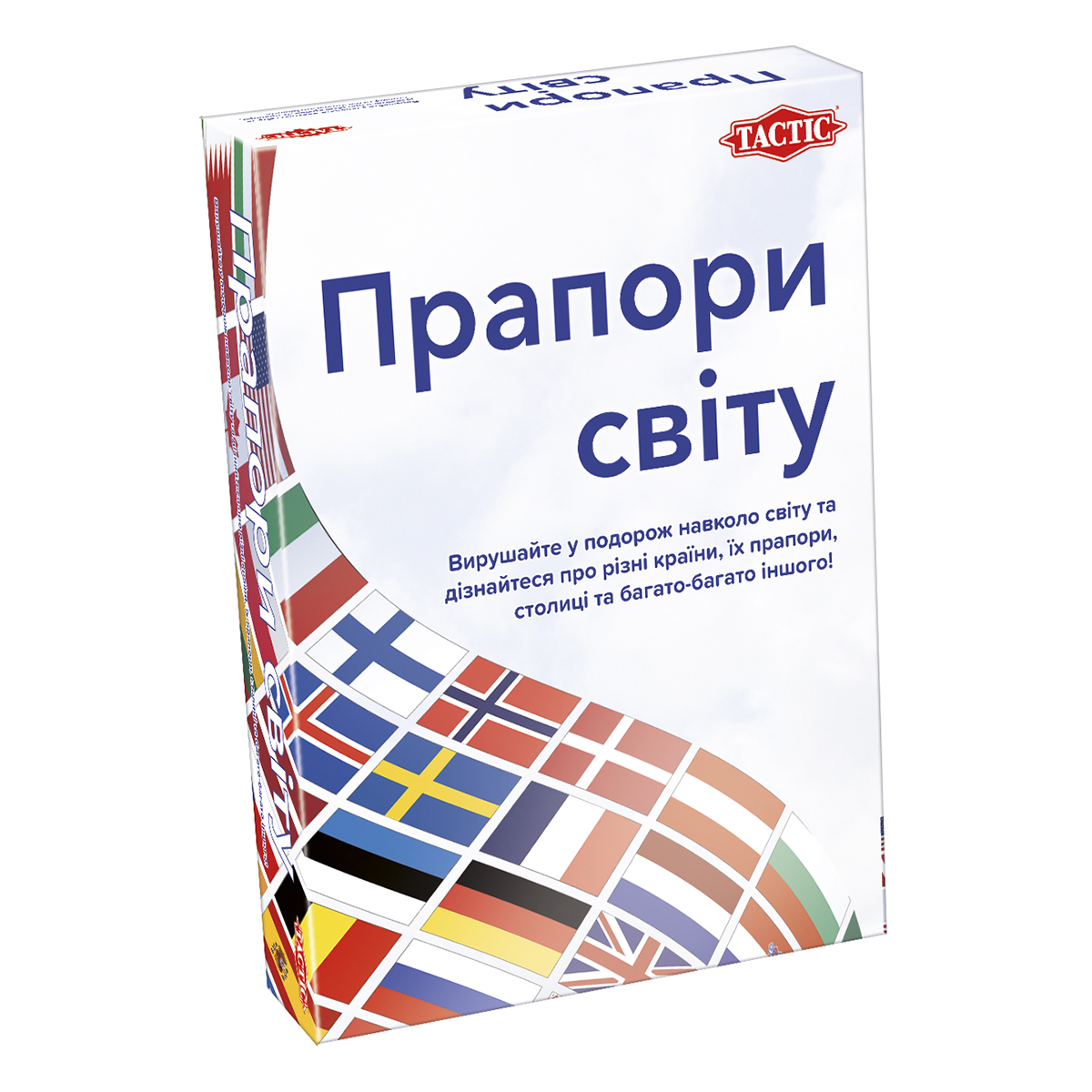 Настільна гра Tactic Прапори світу (укр), 58139
