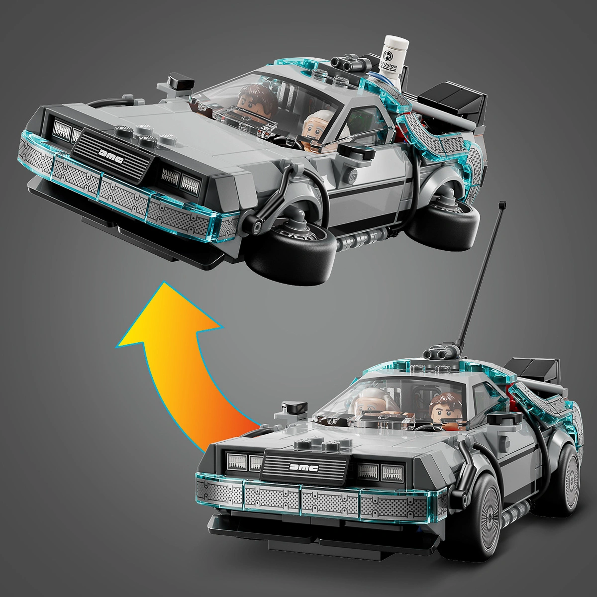 LEGO Speed Champions Часоворот із фільму «Назад у майбутнє» 77256 — фото 8
