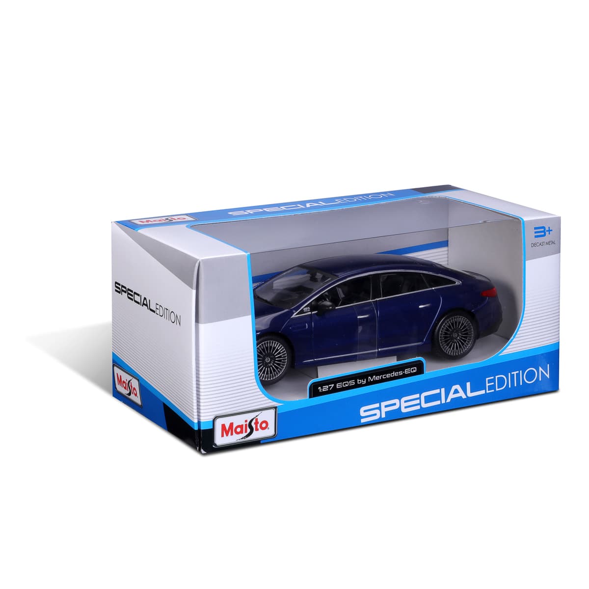 Машинка Maisto Mercedes-Benz EQS 1:24, 32902MET.BLUE — фото 3