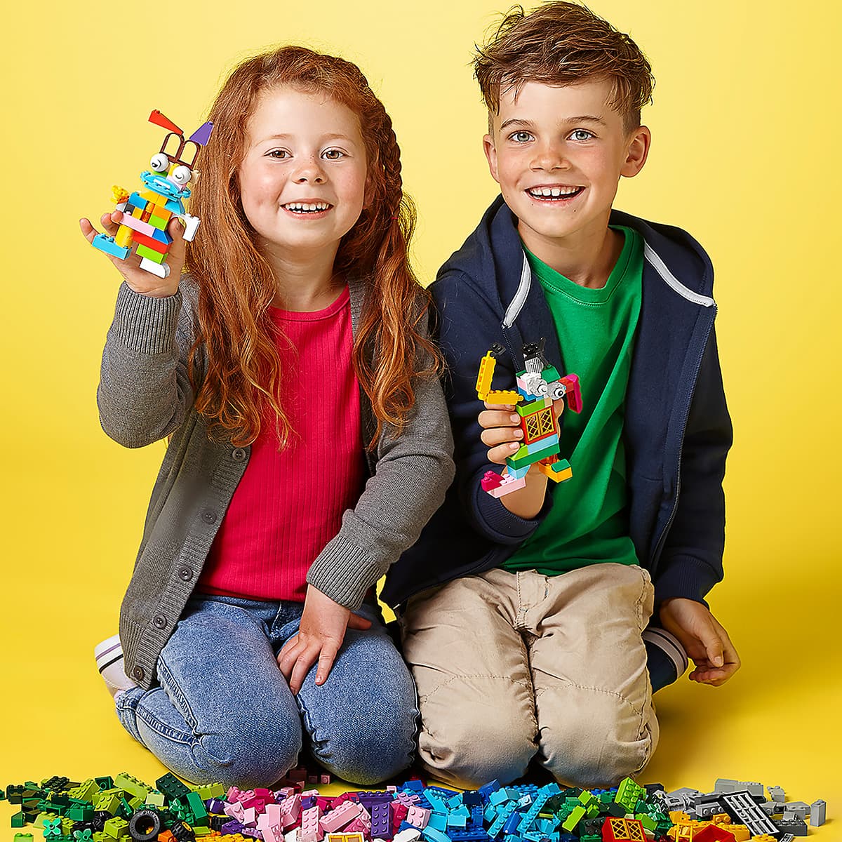 LEGO Classic Коробка кубиків LEGO® для творчого конструювання, середнього розміру 10696 — фото 2