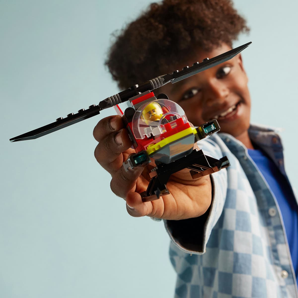 LEGO City Пожежний рятувальний гелікоптер 60411 — фото 3