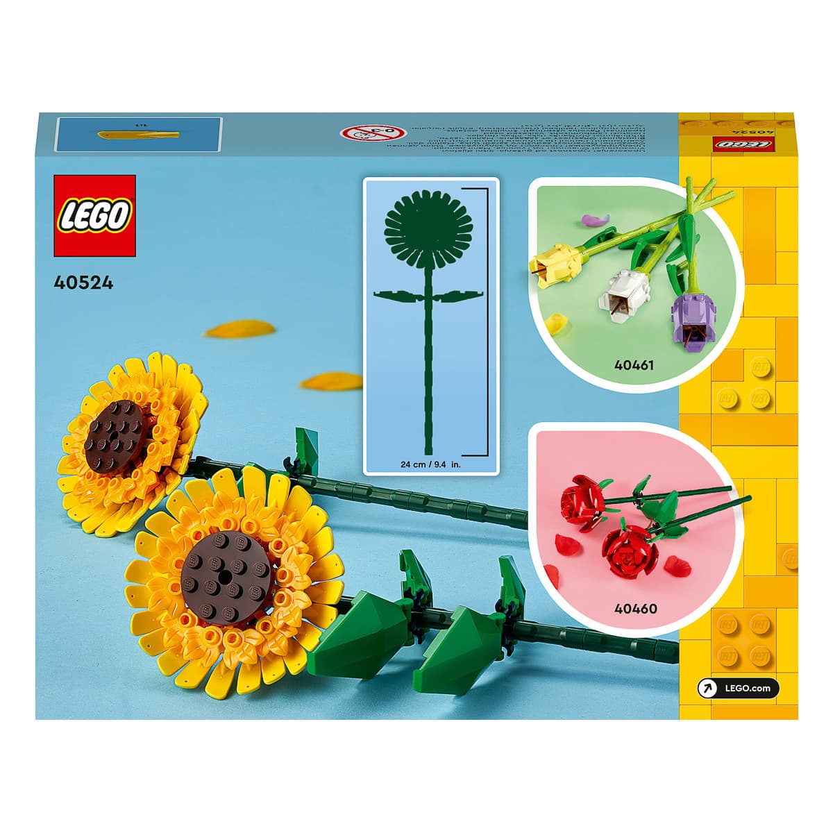 LEGO Botanical Collection Соняшники 40524 — фото 6