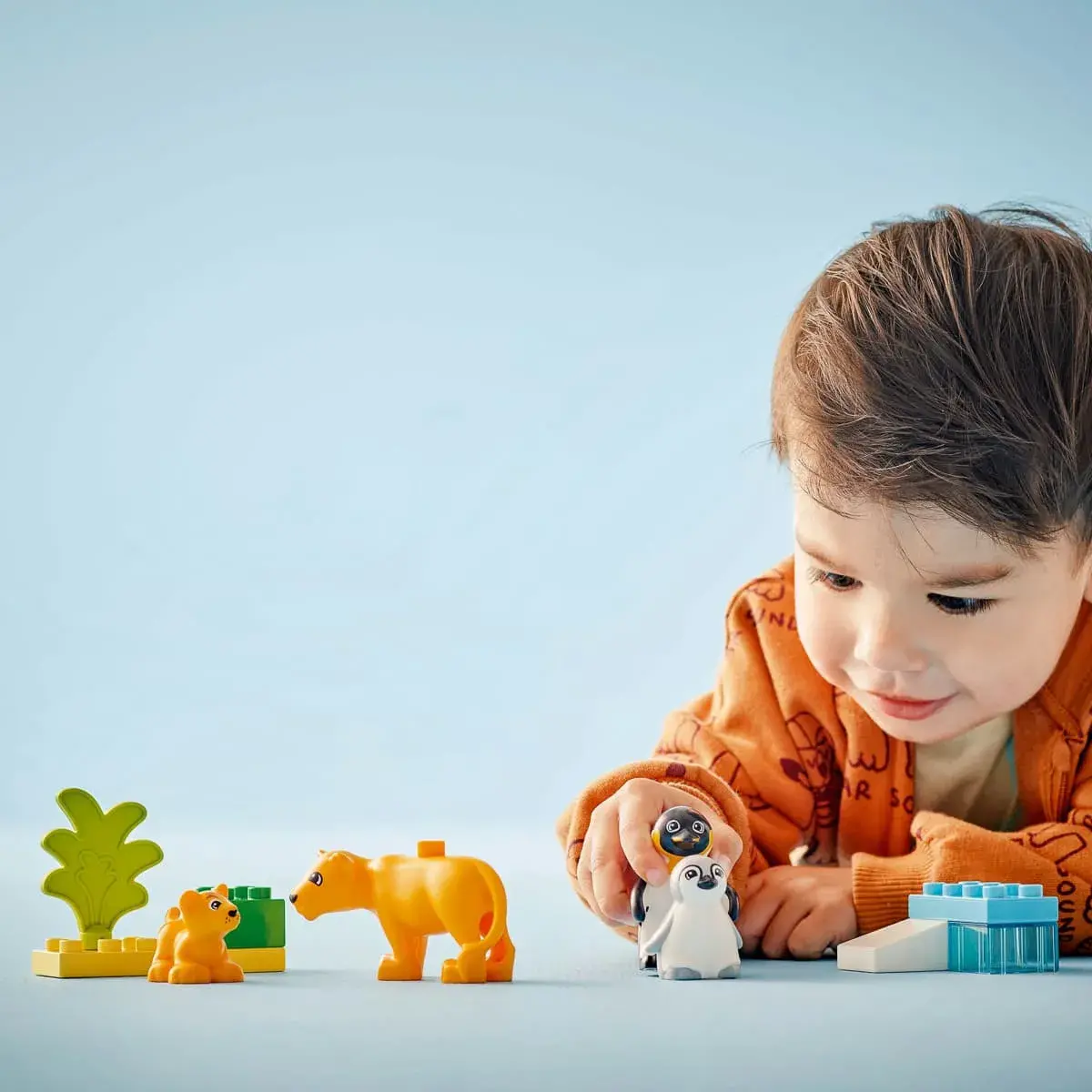 LEGO DUPLO Сімейства диких тварин: Пінгвіни та Леви 10442 — фото 2