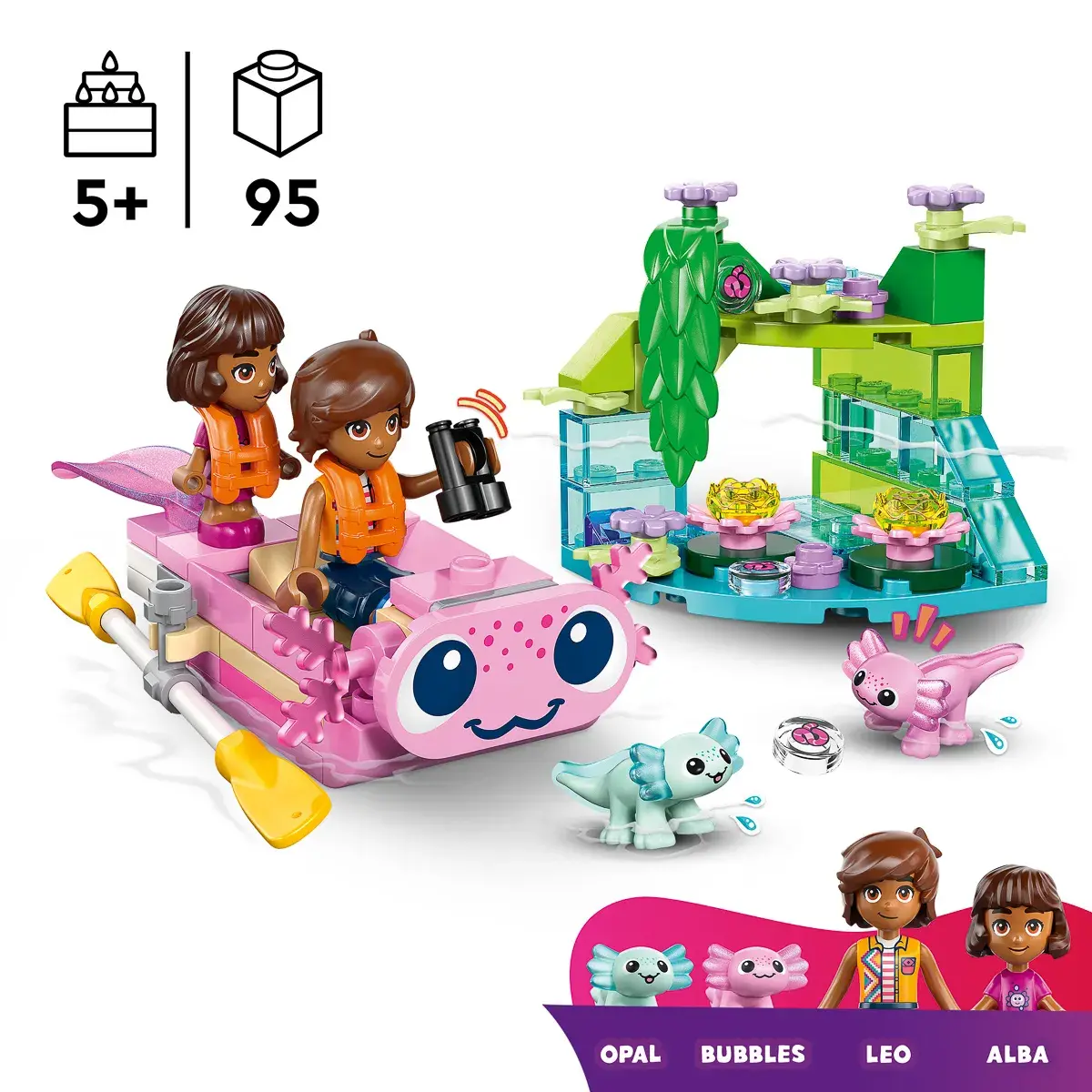 LEGO Friends Пригодницький човен «Аксолотль» 42681 — фото 21