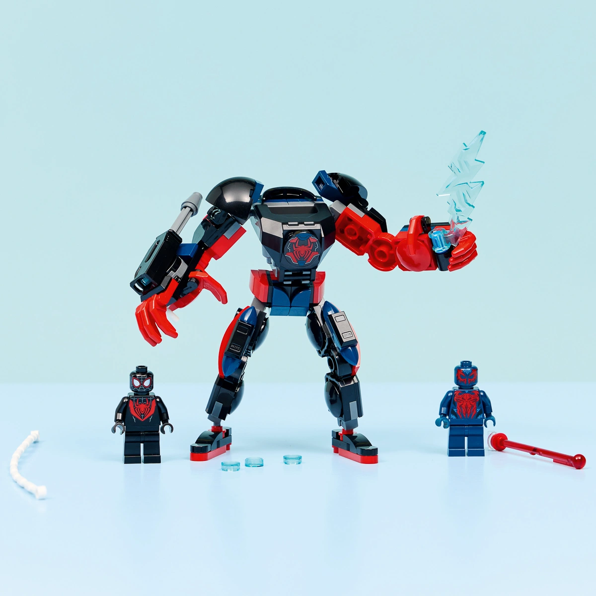 LEGO Super Heroes Marvel Робот Майлза Моралеза vs. Людина-павук 2099 76337 — фото 17