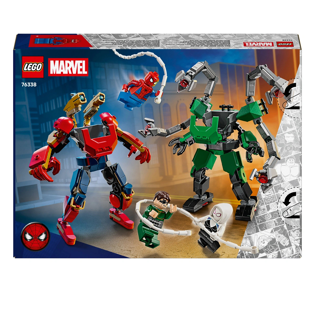 LEGO Super Heroes MarvelБитва роботів: Людина-павук vs. Доктор Восьминог 76338 — фото 19