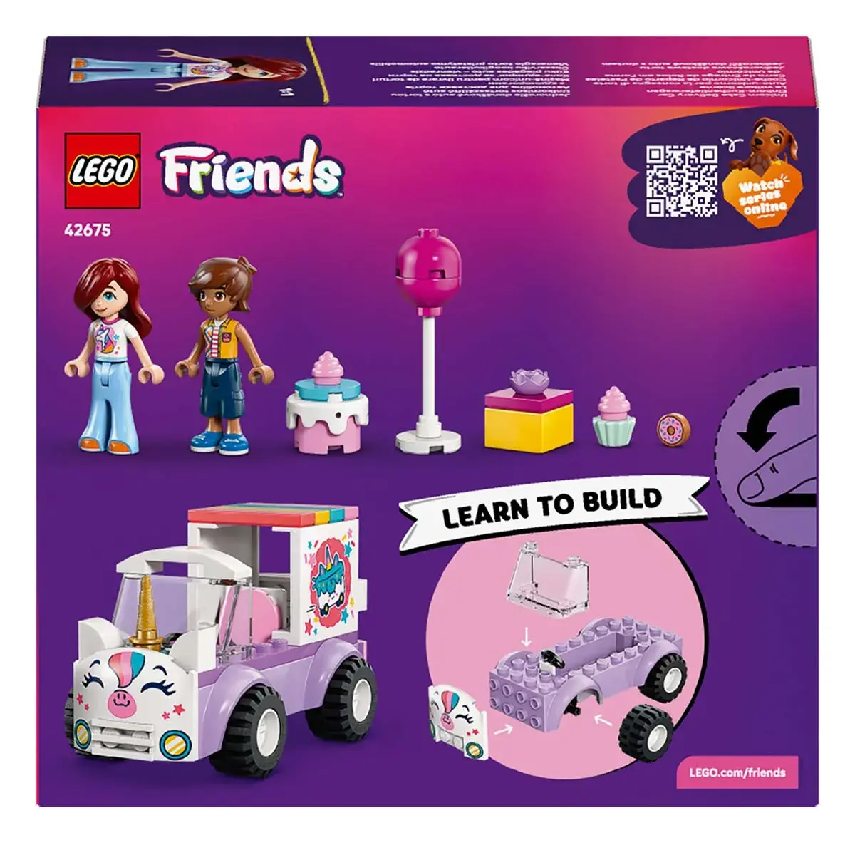 LEGO Friends Автомобіль для доставки тортів з єдинорогами 42675 — фото 21