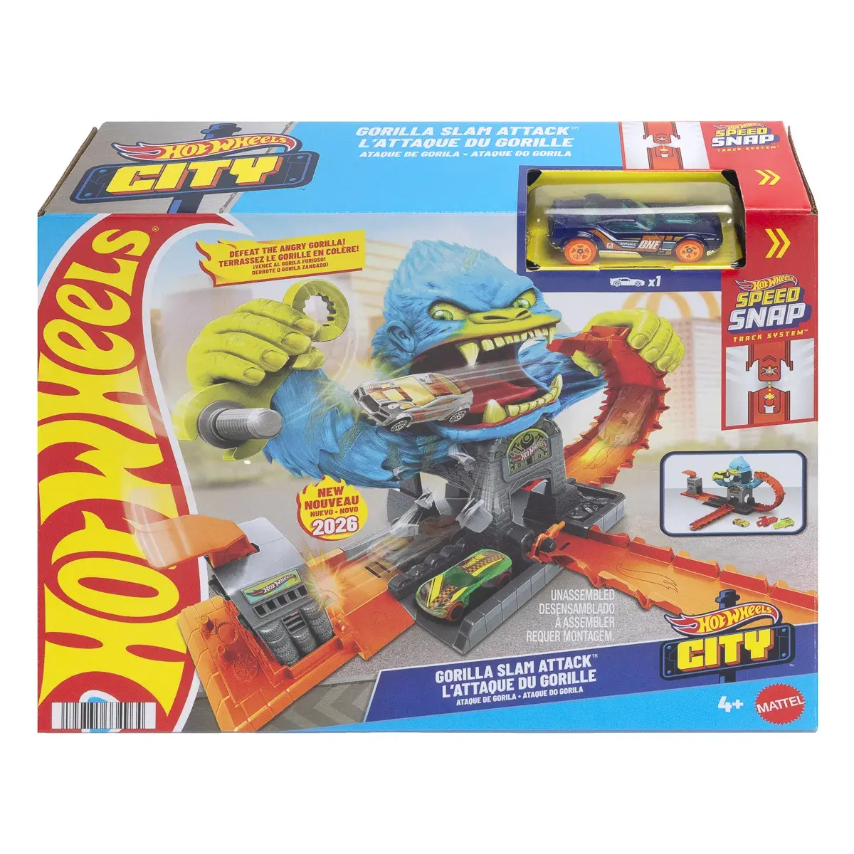 Набір Hot Wheels Атака лютої горили (JHL92) — фото 2