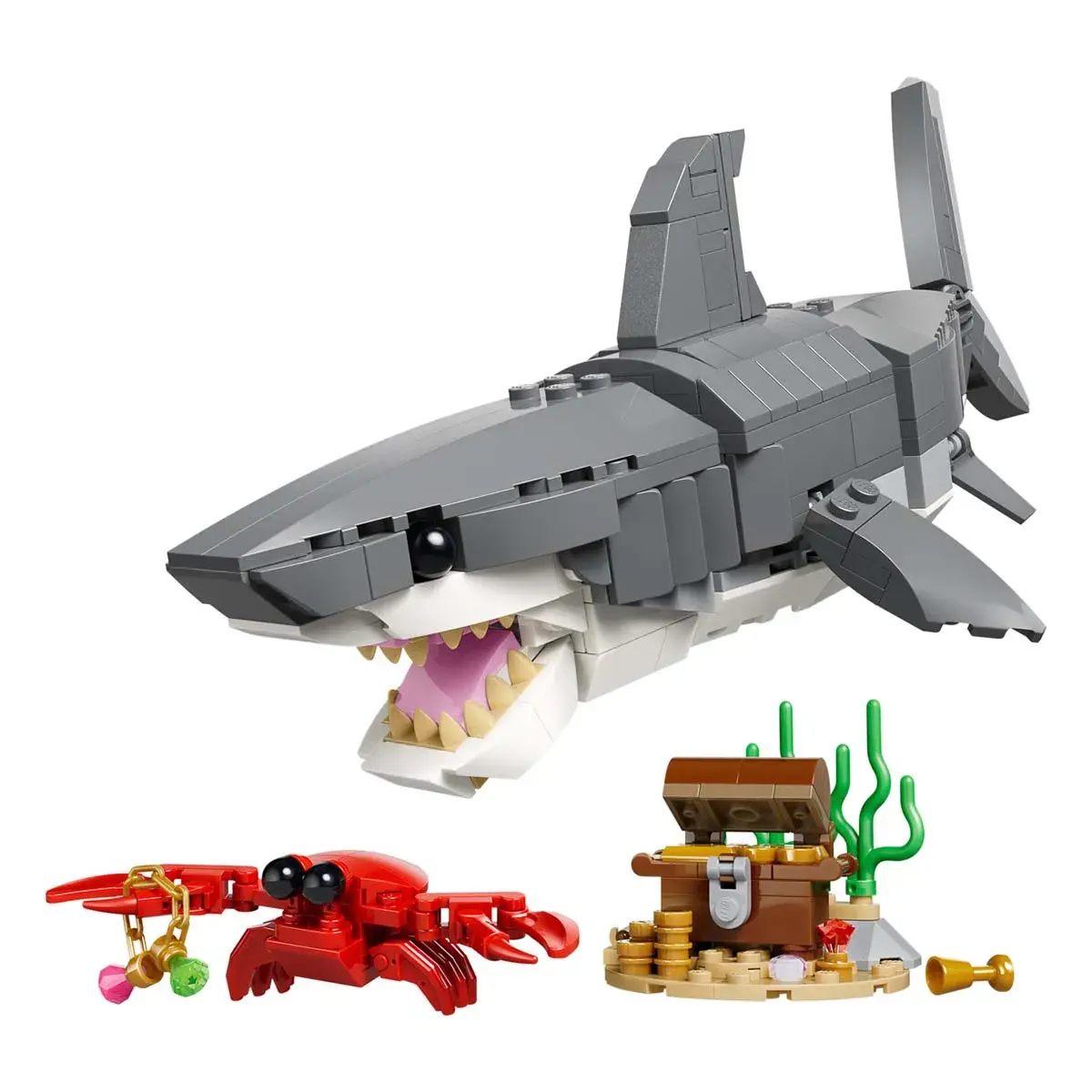 LEGO Creator Люта акула зі скринею скарбів 31381 — фото 8