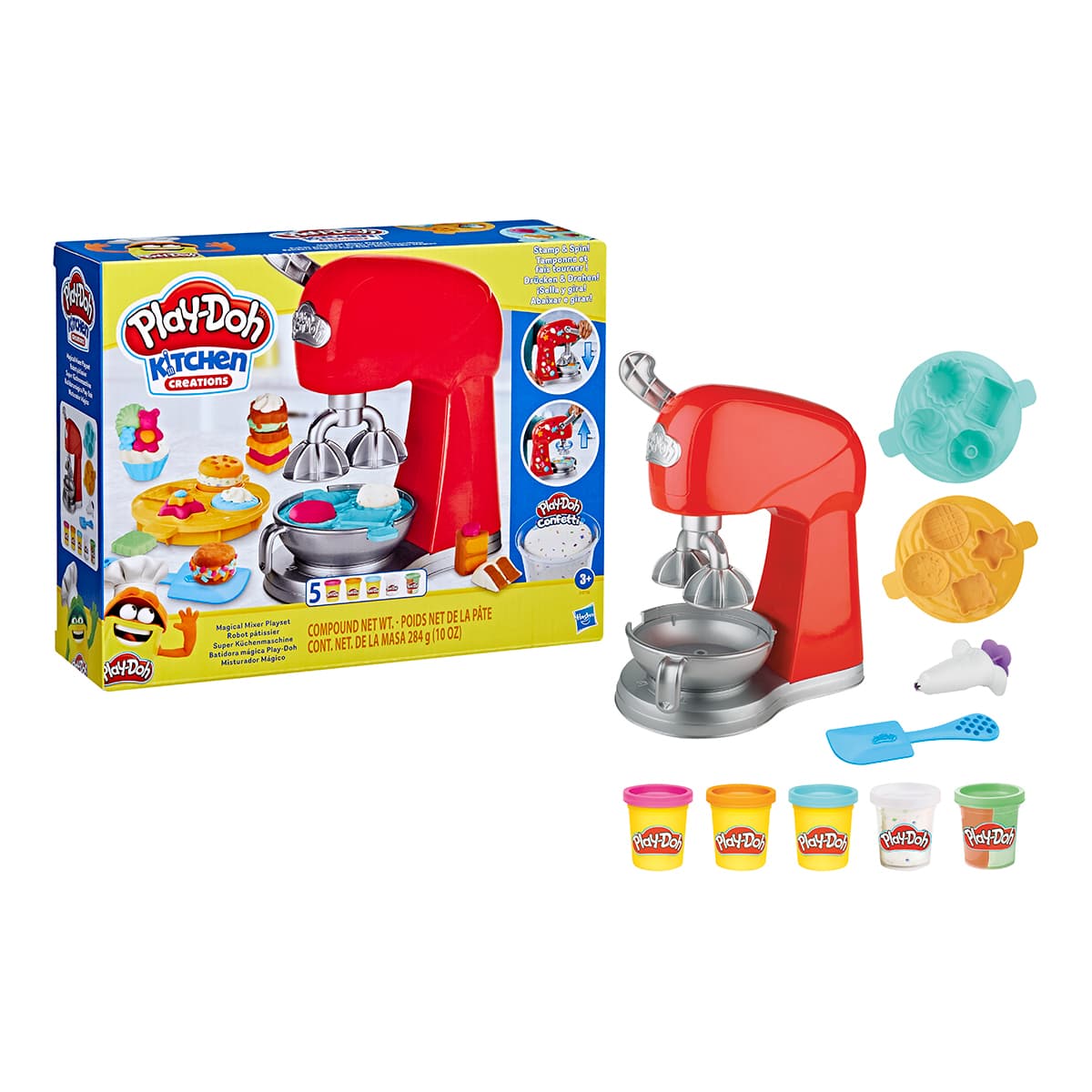 Набір для ліплення Hasbro Play-Doh Kitchen Creations Mixer, F4718 — фото 3