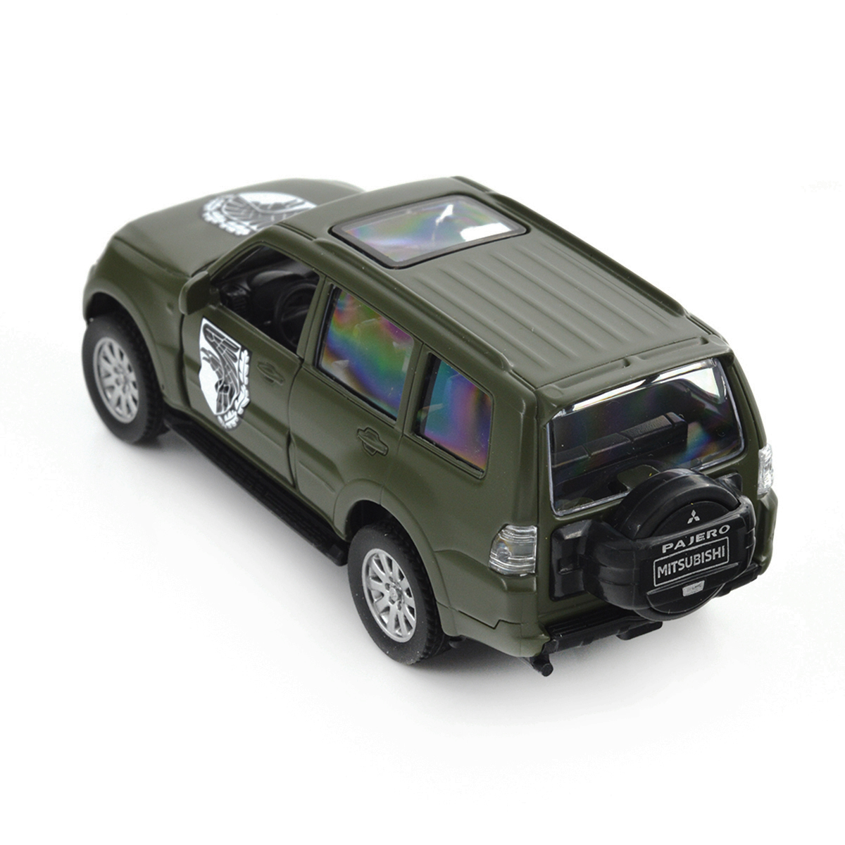 Колекційна модель TechnoDrive Шеврони Героїв Mitsubishi Pajero 4WD Tubro 93 ОМБр, 250283M — фото 4