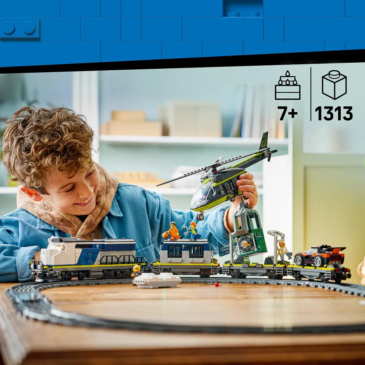 LEGO City Пограбування поліцейського поїзда 60508 — фото 2