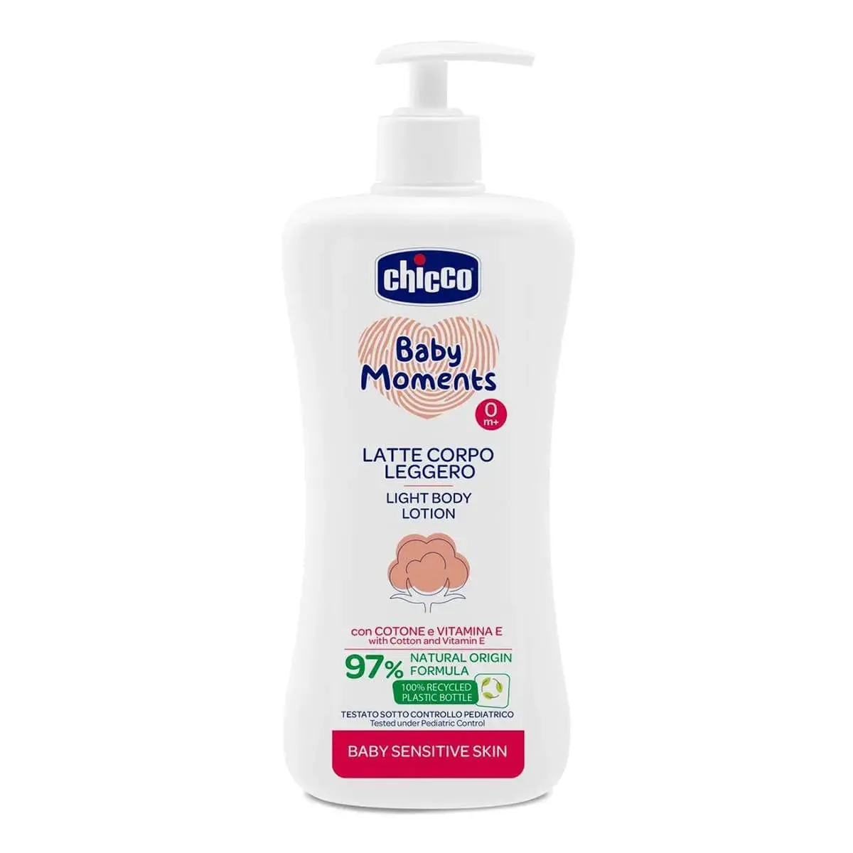 Лосьйон для тіла Chicco Baby Moments 500 мл 10243.00