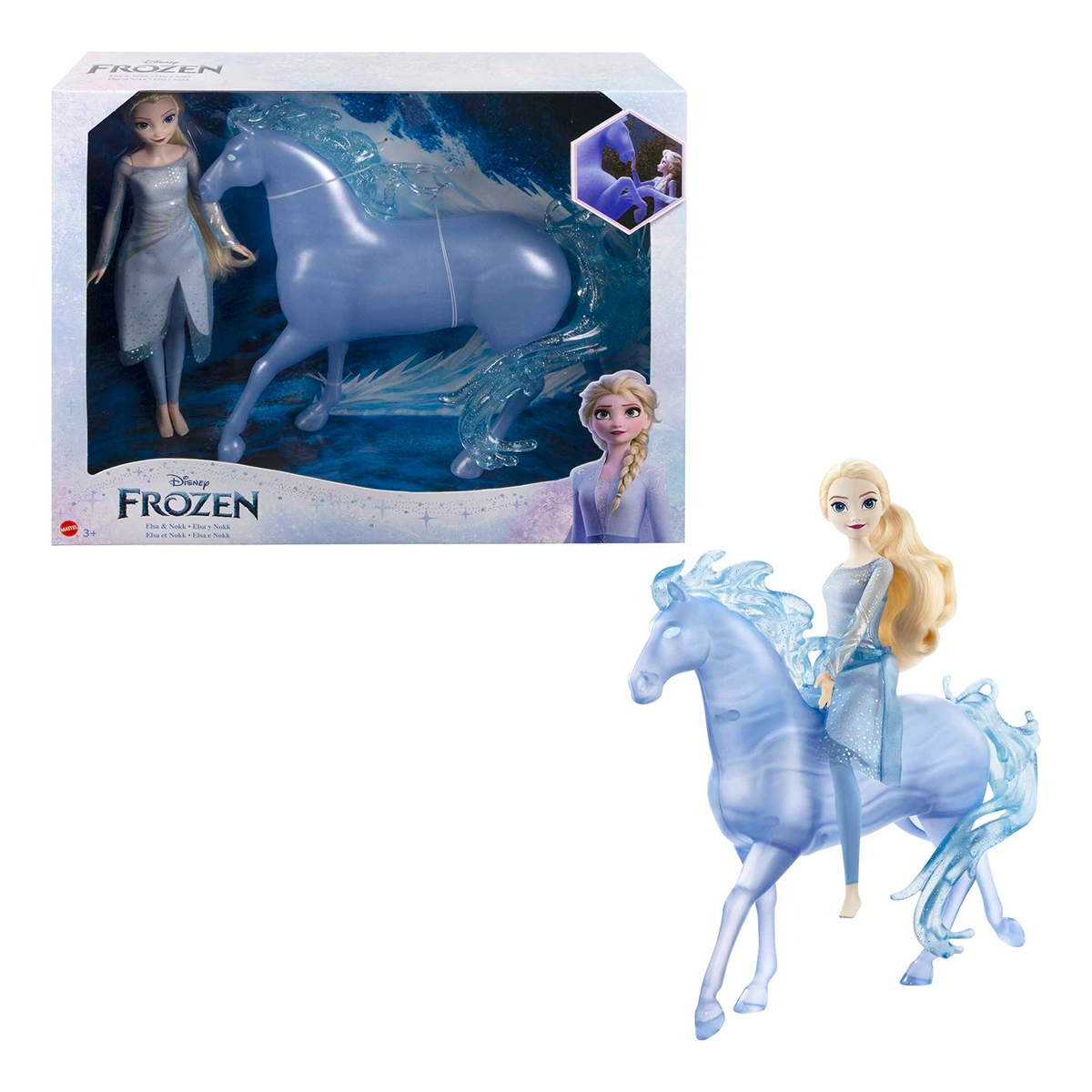 Набір Disney Frozen Принцеса Ельза та крижаний кінь Нокк — фото 6