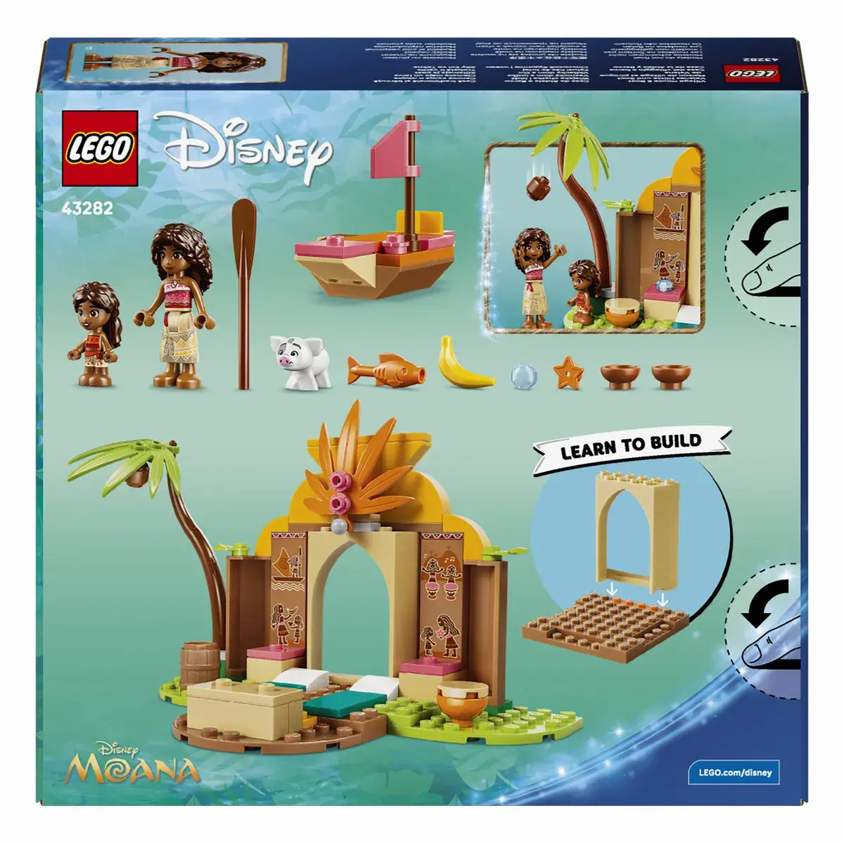 LEGO Disney Princess Сільський будинок і човен 43282 — фото 8