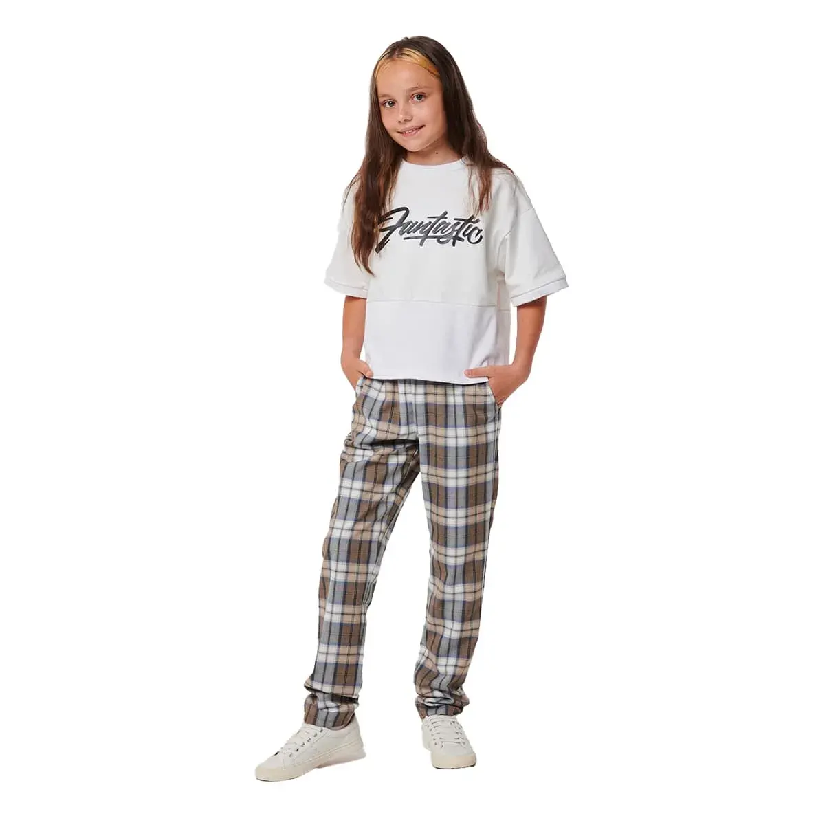 Штани Smil 115538 Beige