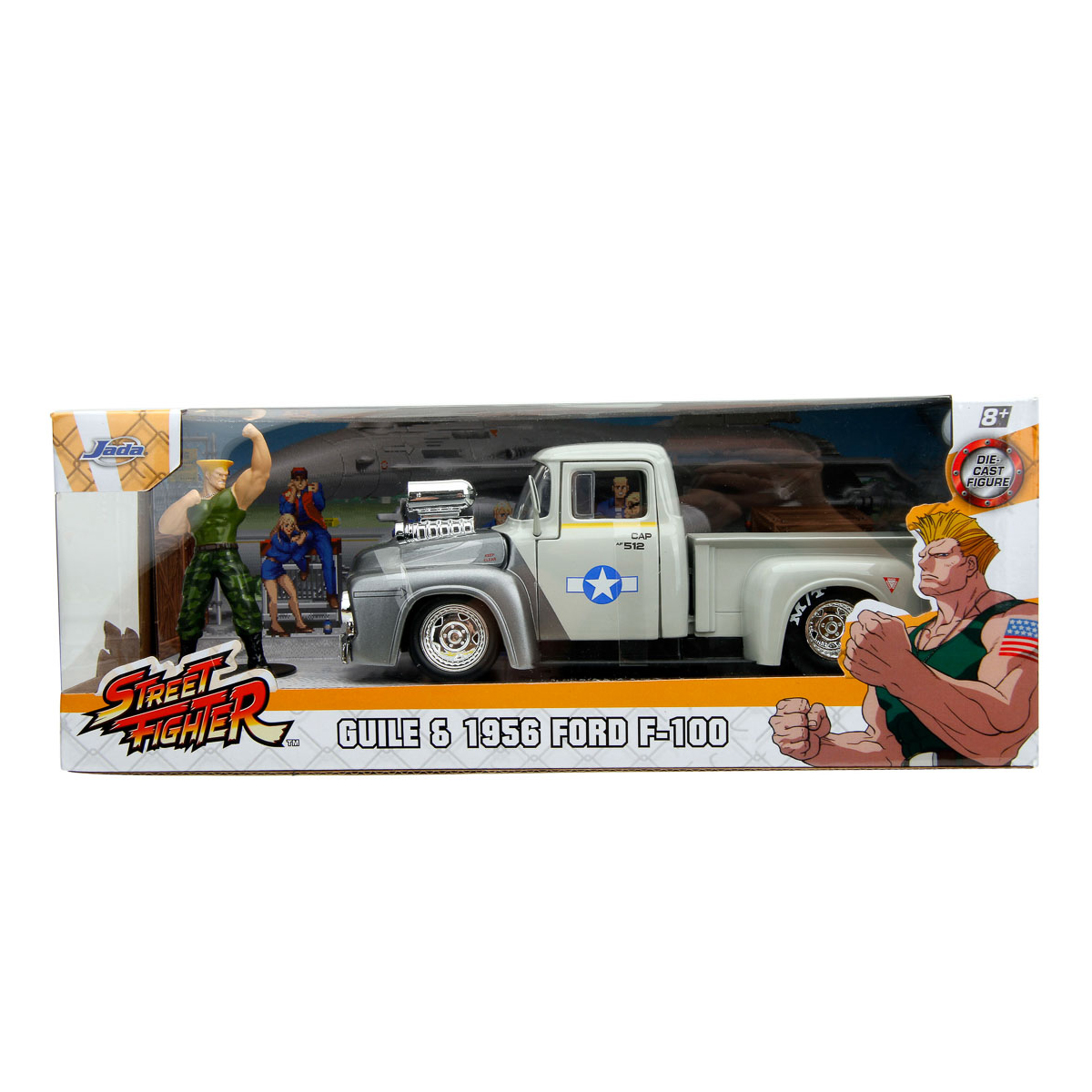 Машинка Jada Toys Street Fighter Ford F-100 Гайл, 253255057 — фото 2
