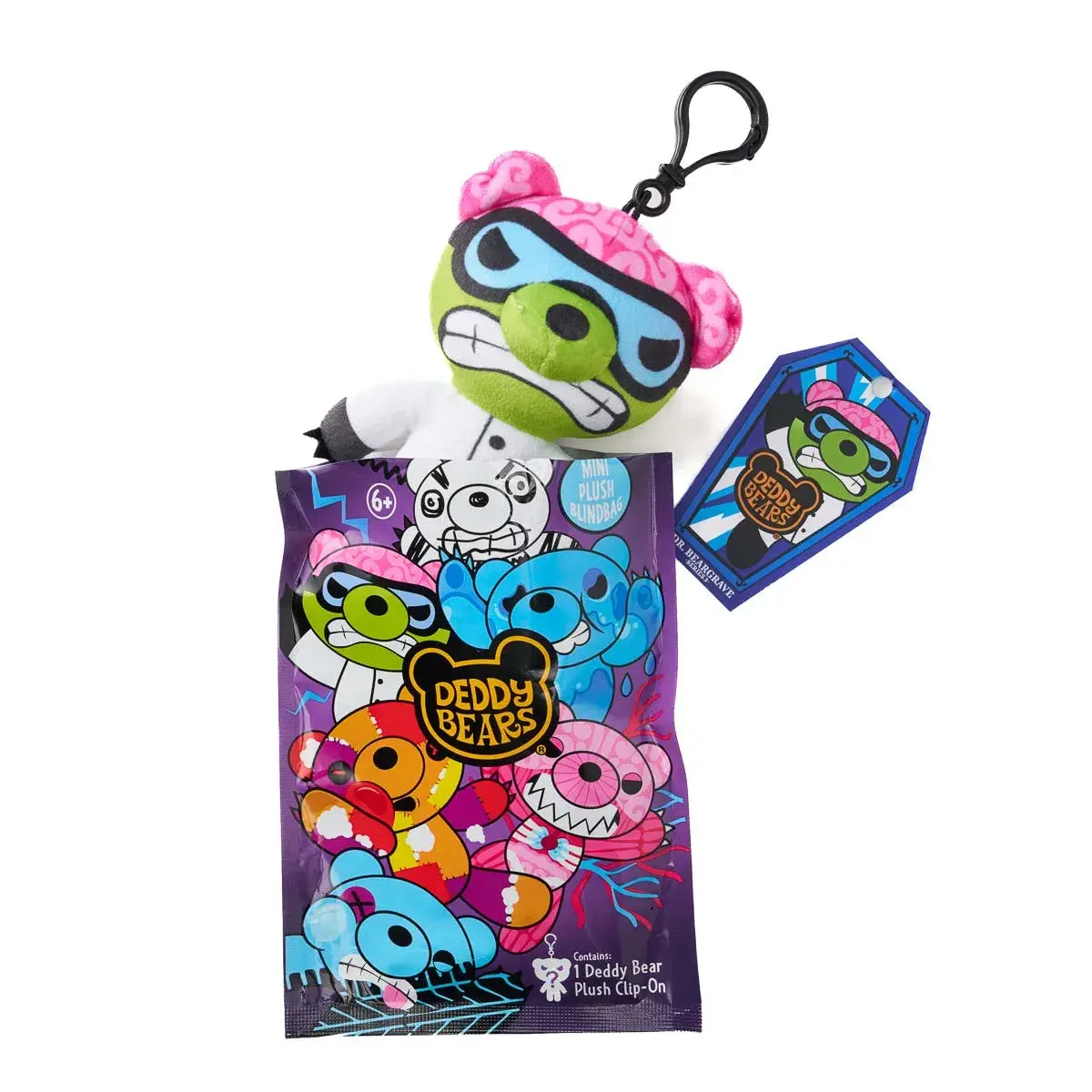 Іграшка-сюрприз із кліпсою Deddy Bears Mini Plush Серія 3 (DB318PQ) — фото 7