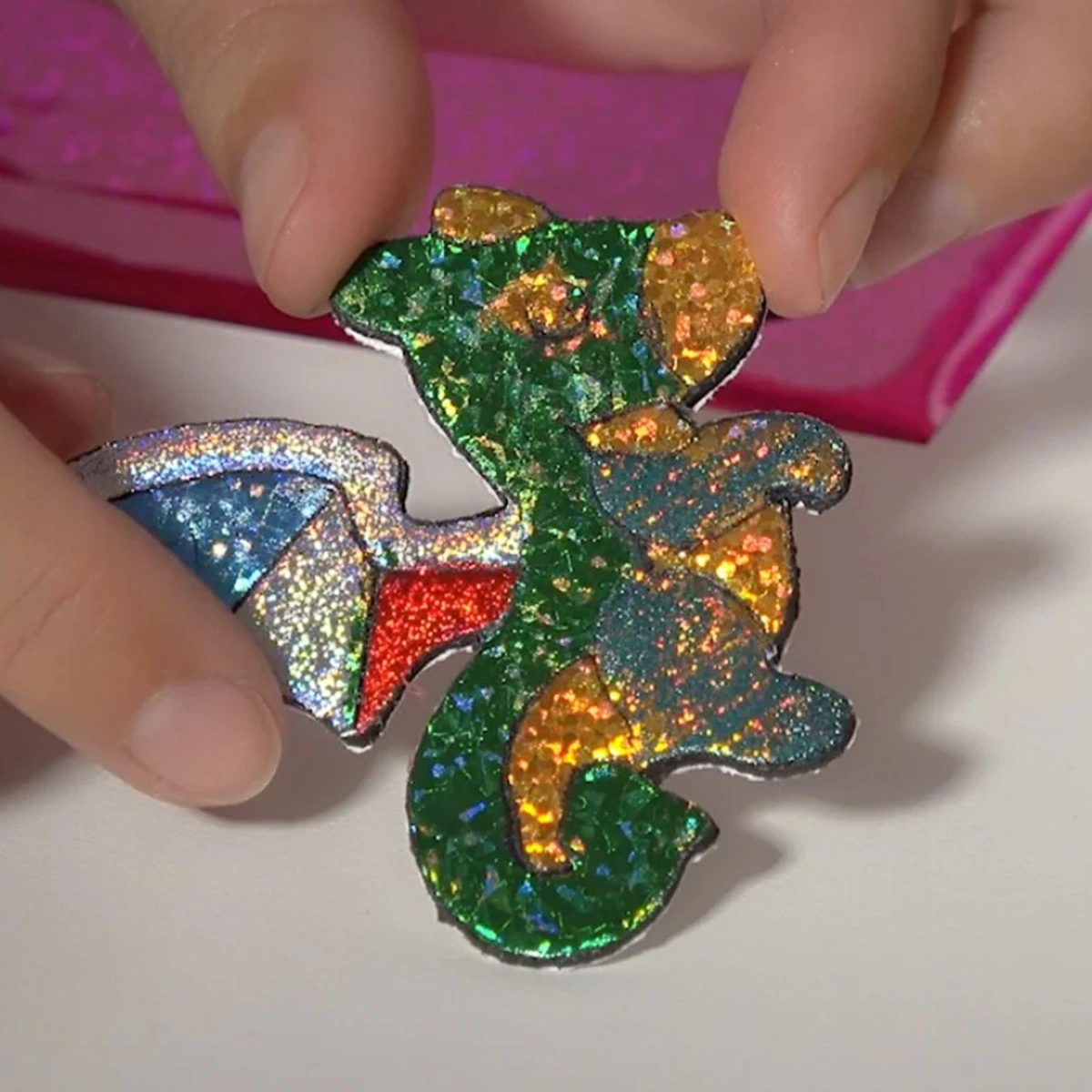 Набір для створення 3D наліпок Marvin's Magic Foil rainbow stickers, MMART001 — фото 5