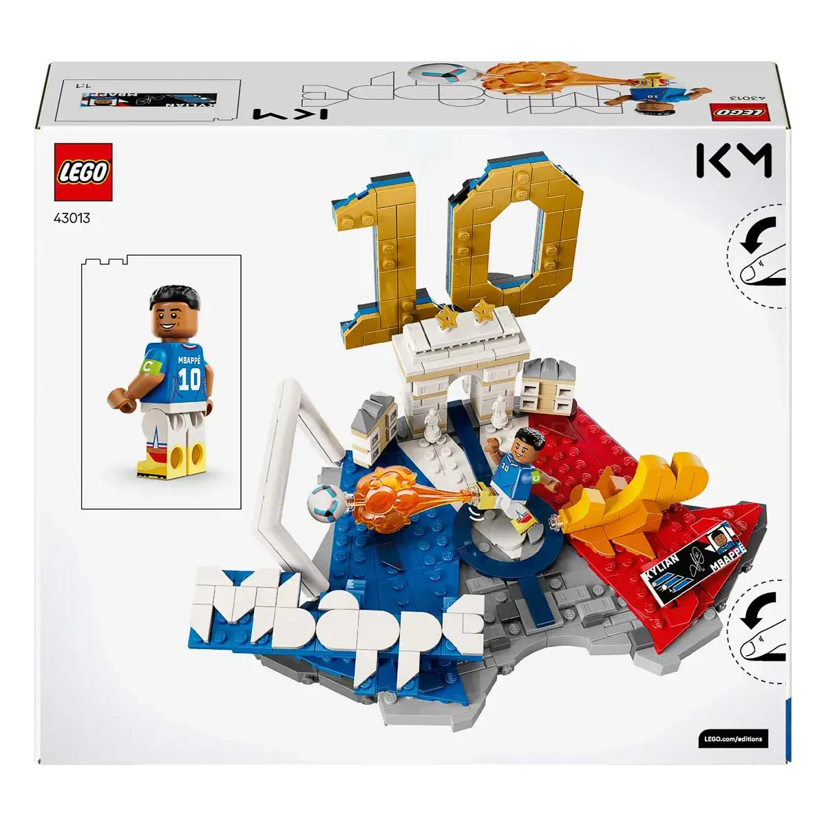 LEGO Editions Football Кіліан Мбаппе — найкращі моменти футбольних матчів 43013 — фото 9