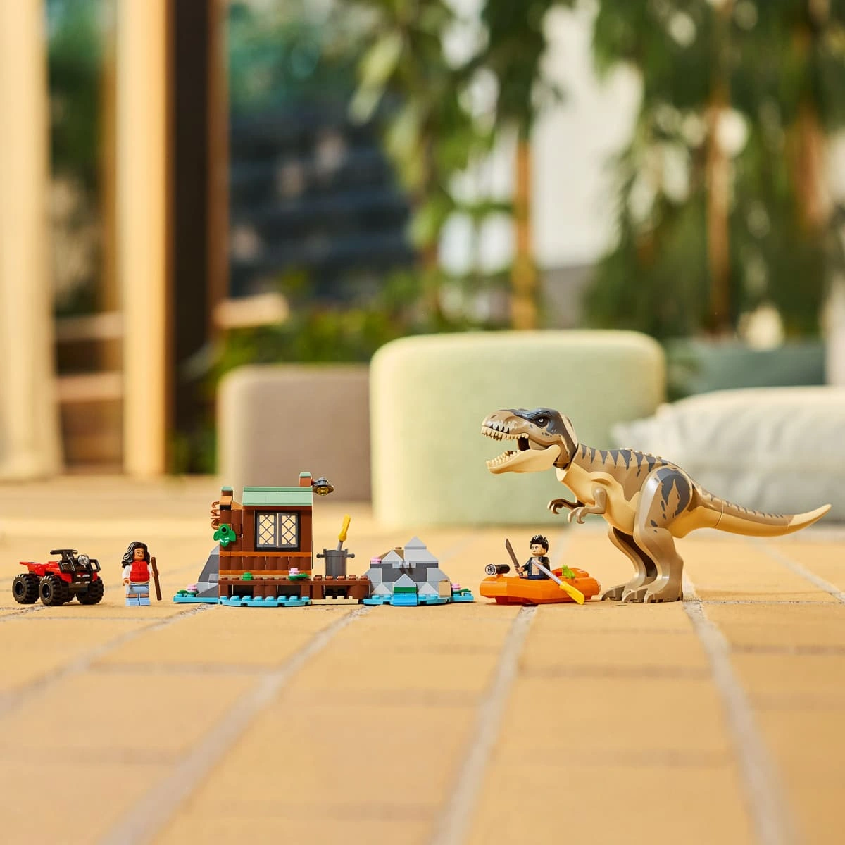 LEGO Jurassic World Втеча річкою від тиранозавра 76975 — фото 4