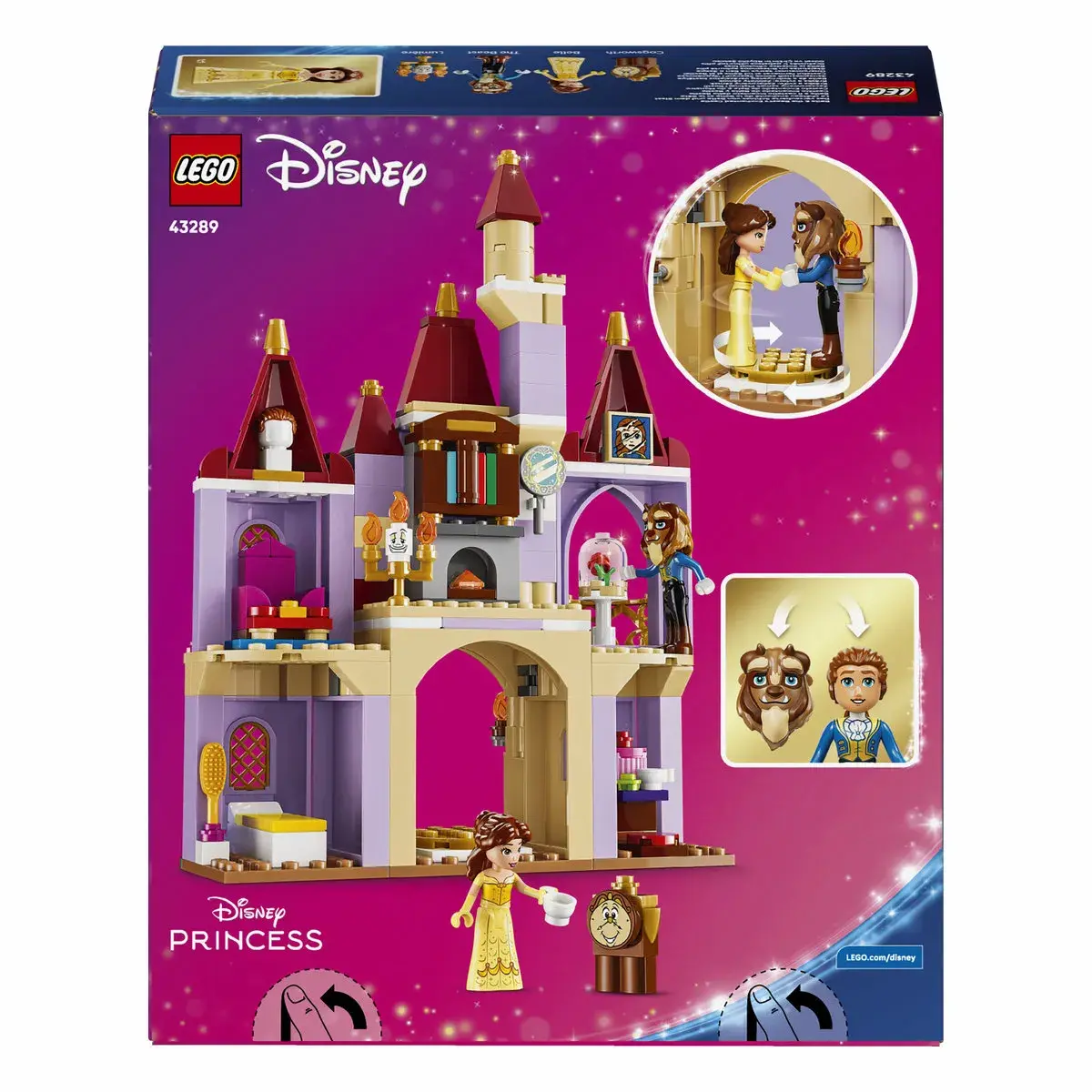 LEGO Disney Princess Зачарований замок Красуні і Чудовиська 43289 — фото 8
