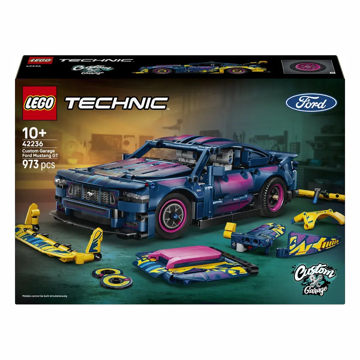 LEGO Technic Тюнінг-гараж з автомобілем Ford Mustang GT 42236