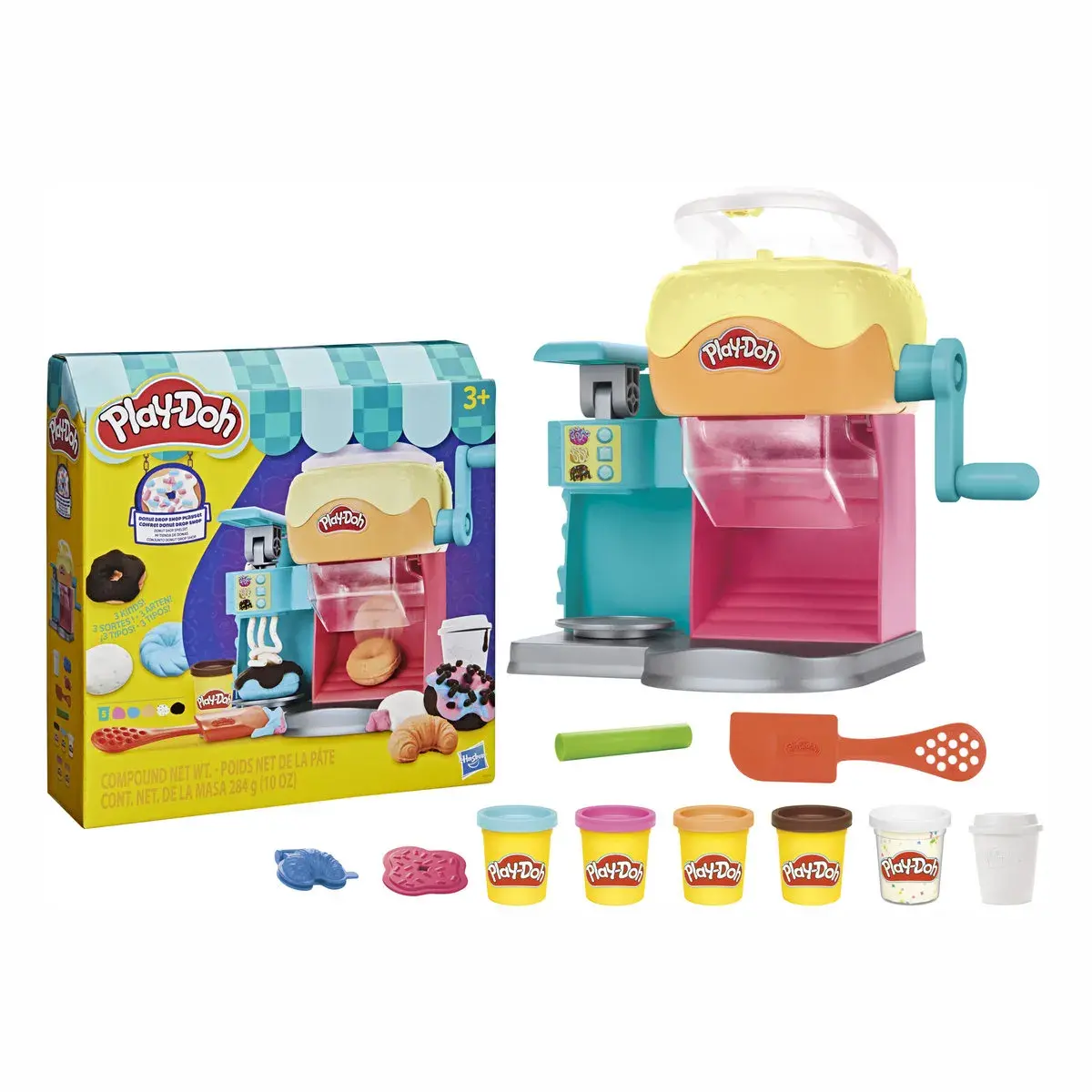 Набір для творчості з масою для ліплення Hasbro Play-Doh Магазин пончиків (G2308)