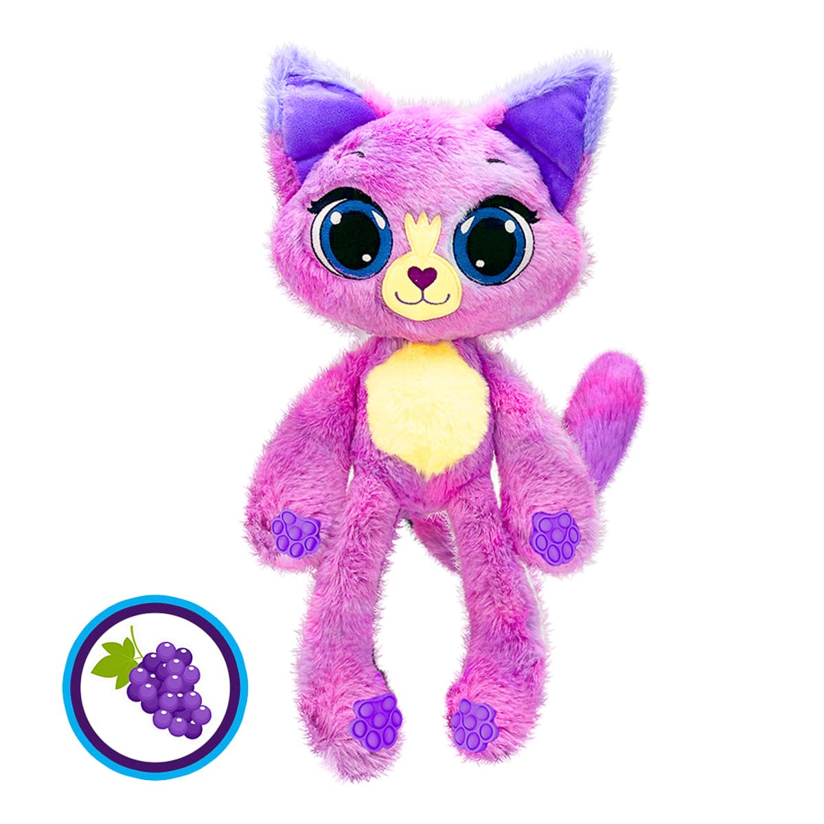 М'яка іграшка Bubble Pops Виноградне кошеня, 2312004/5