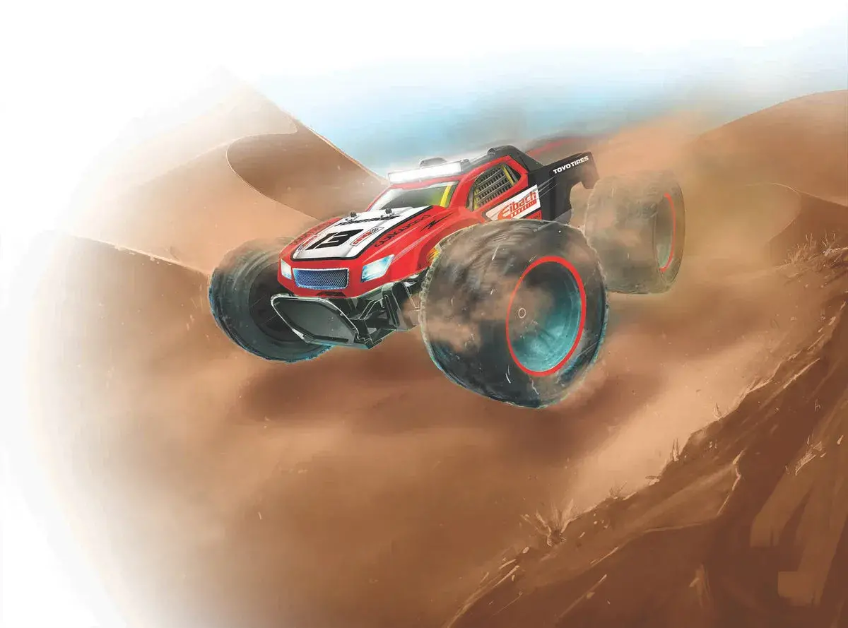 Автомодель Maisto Off-Road Desert Racer на р/к (81466 red) — фото 10