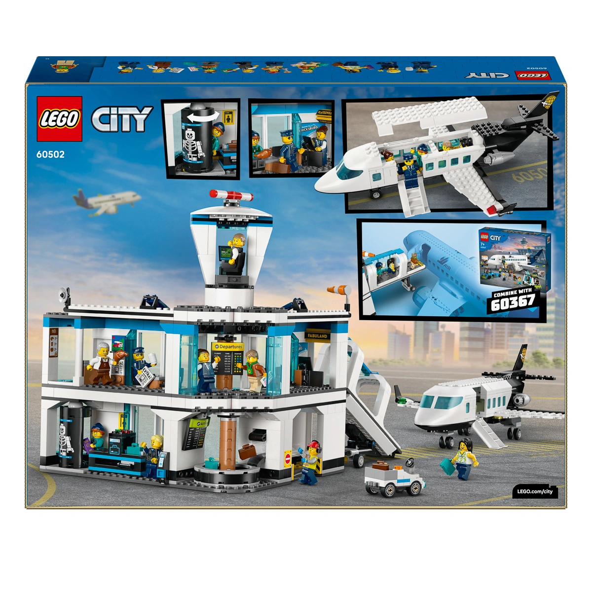 LEGO My City Аеропорт із літаком 60502 — фото 9