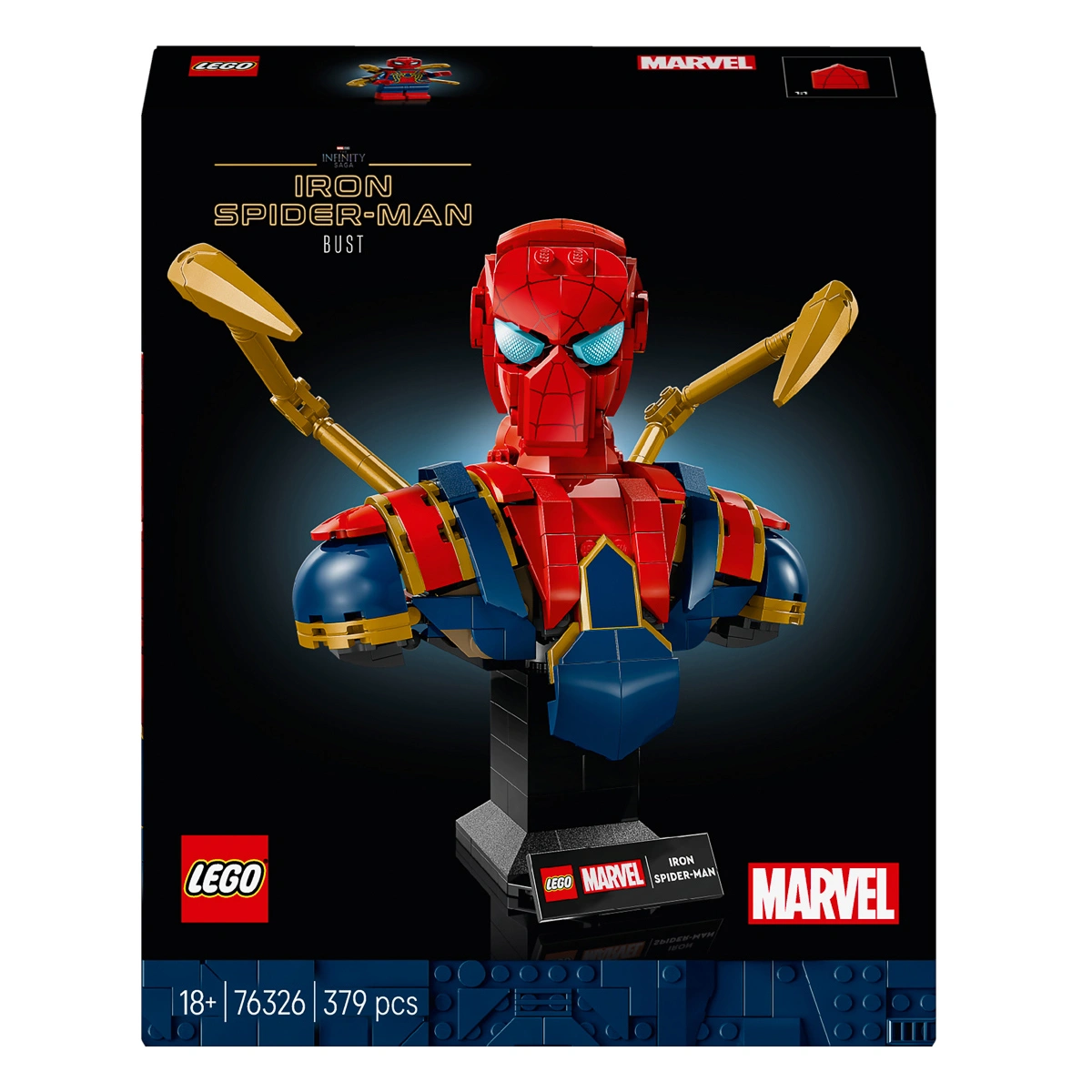 LEGO Super Heroes Погруддя Залізної Людини-Павука 76326