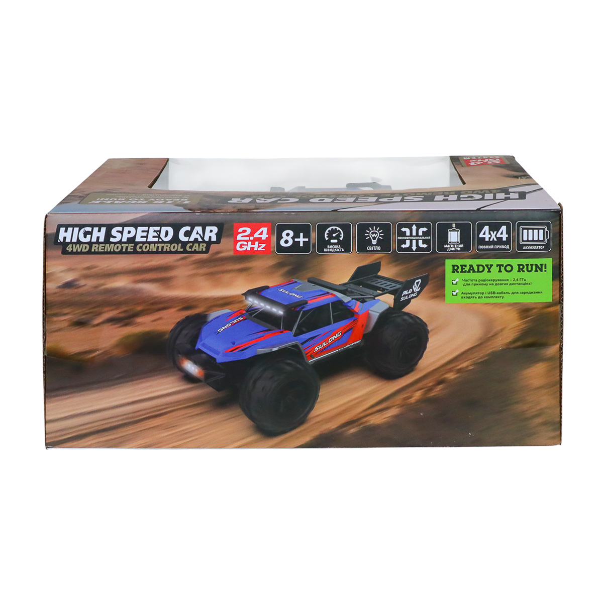 Автомобіль на радіоукеруванні KS Drive High Speed Off-road (SL-8024A) — фото 14