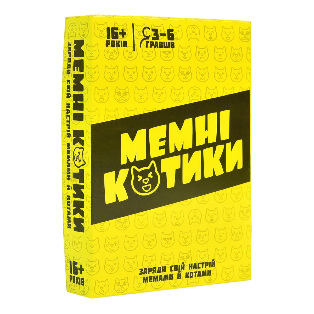Настільна гра Strateg Мемні котики (укр)
