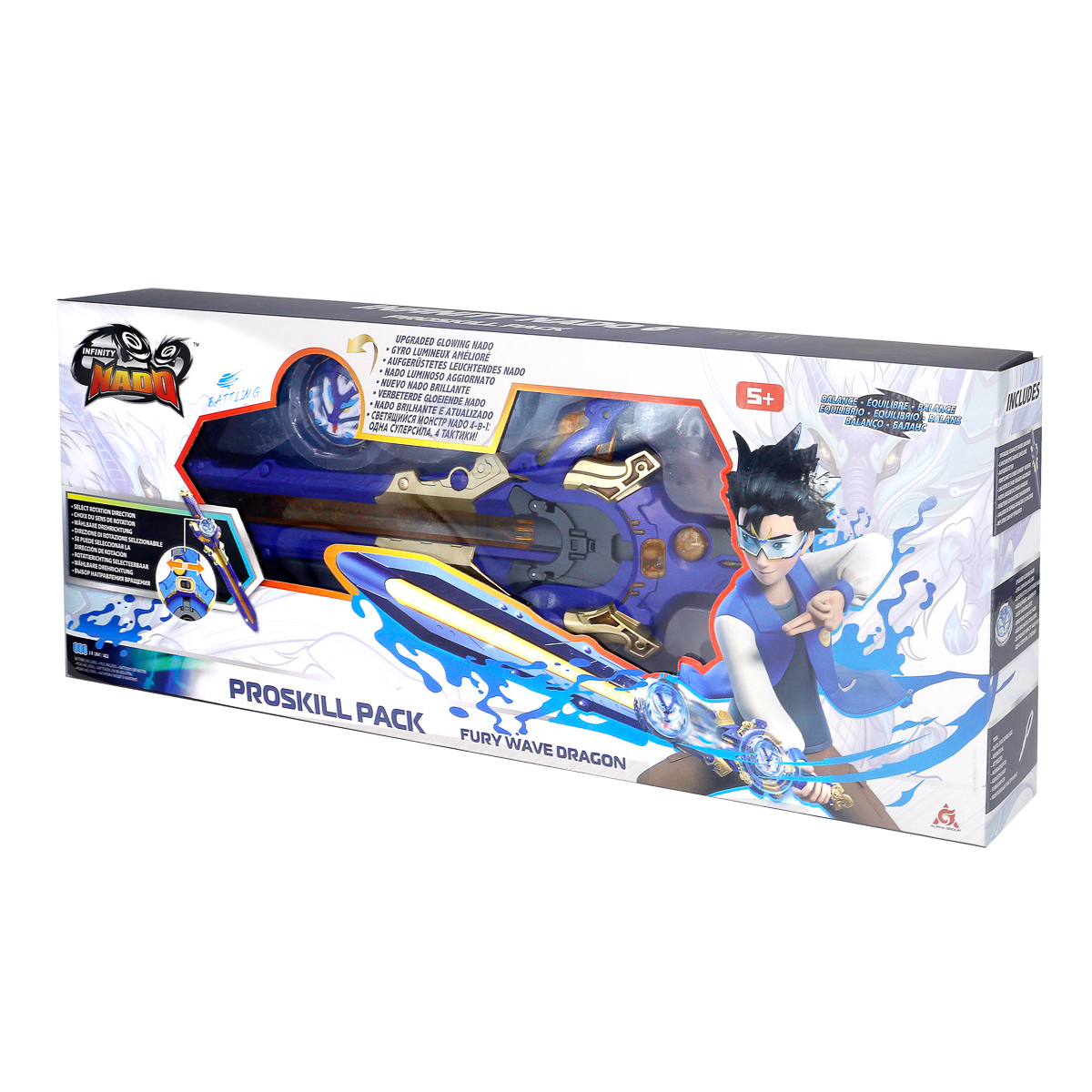 Дзиґа Infinity Nado VI Proskill Pack Fury Wave Dragon, EU654211 — фото 3