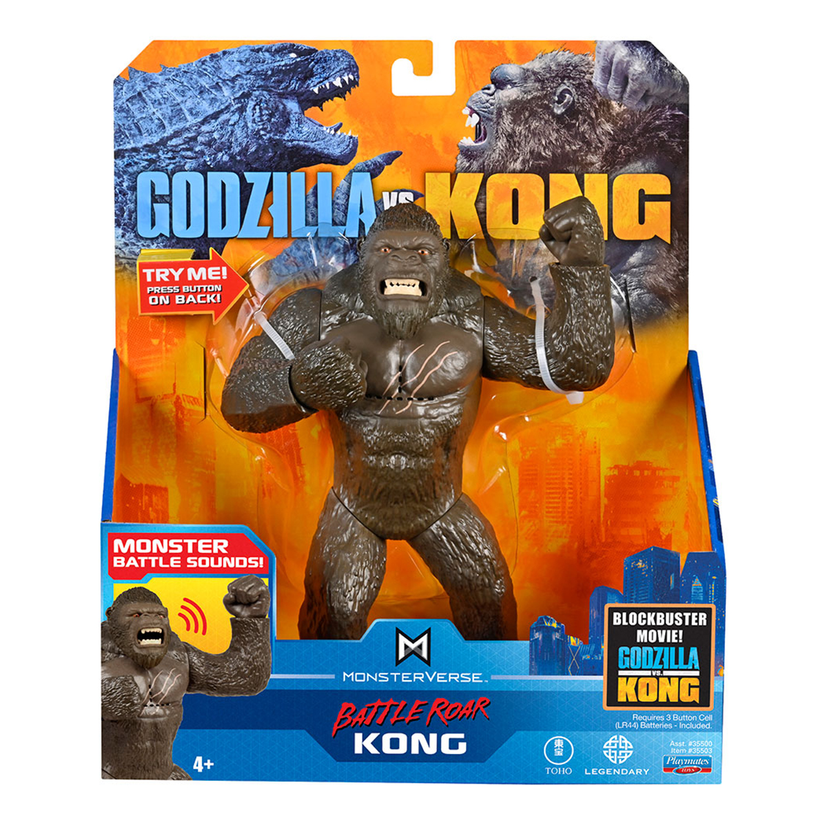 Фігурка Godzilla VS Kong Конг делюкс 17 см, 35503 — фото 2