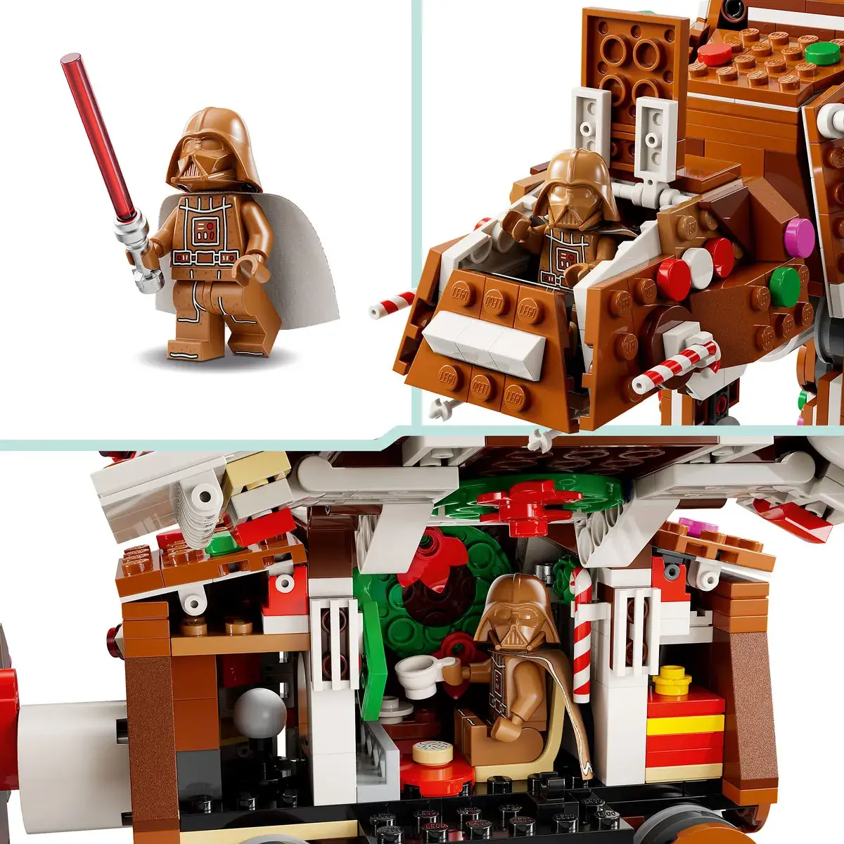 LEGO Star Wars Пряниковий крокохід AT-AT 40806 — фото 7